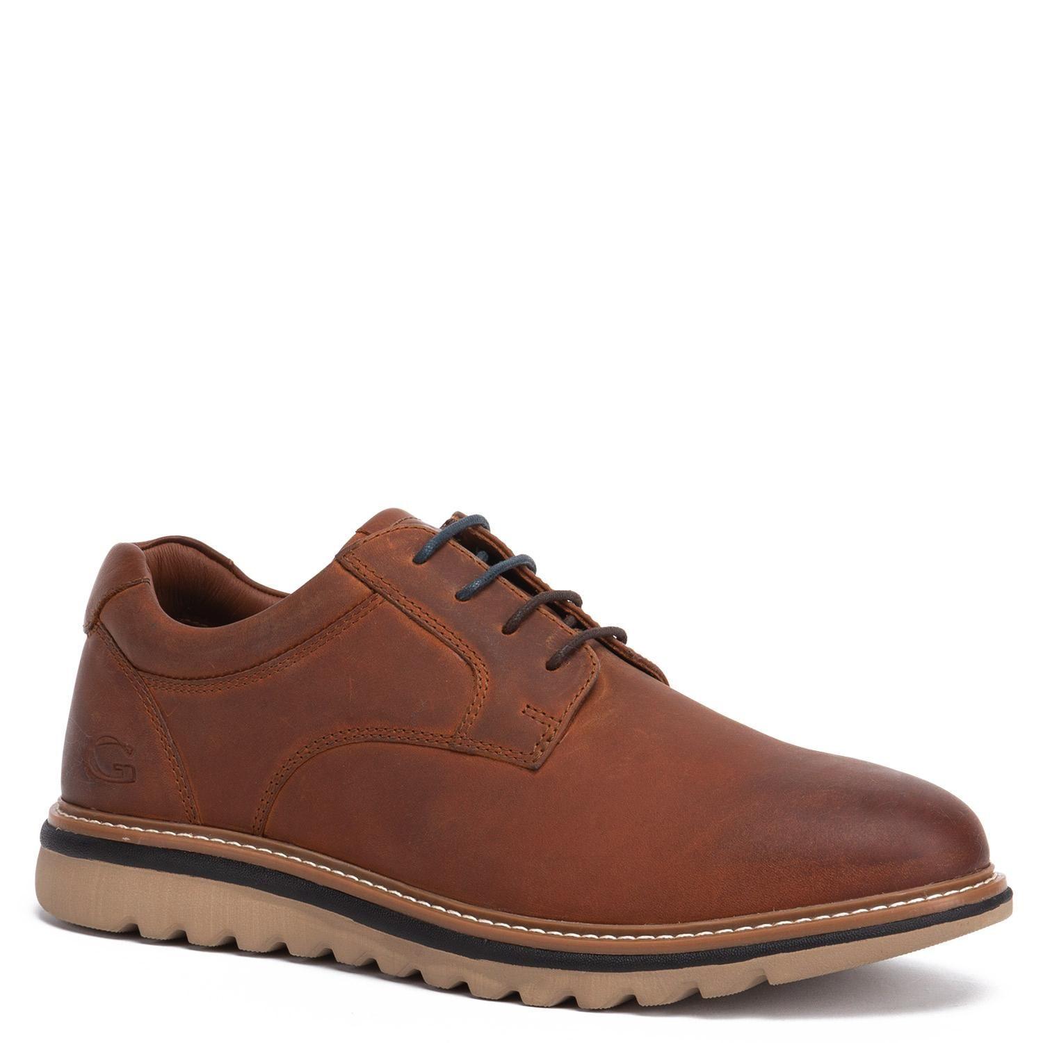 Zapato de cuero hombre Guante tostado Luxemburgo-2