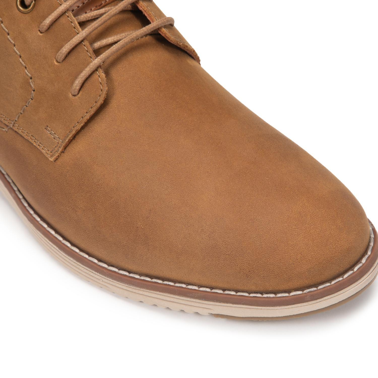 Zapato de cuero hombre Guante camel Segovia-5