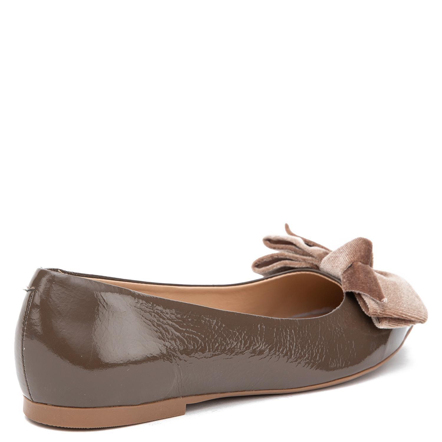 Ballerina de cuero mujer Gacel olivo Kim 0660862-4