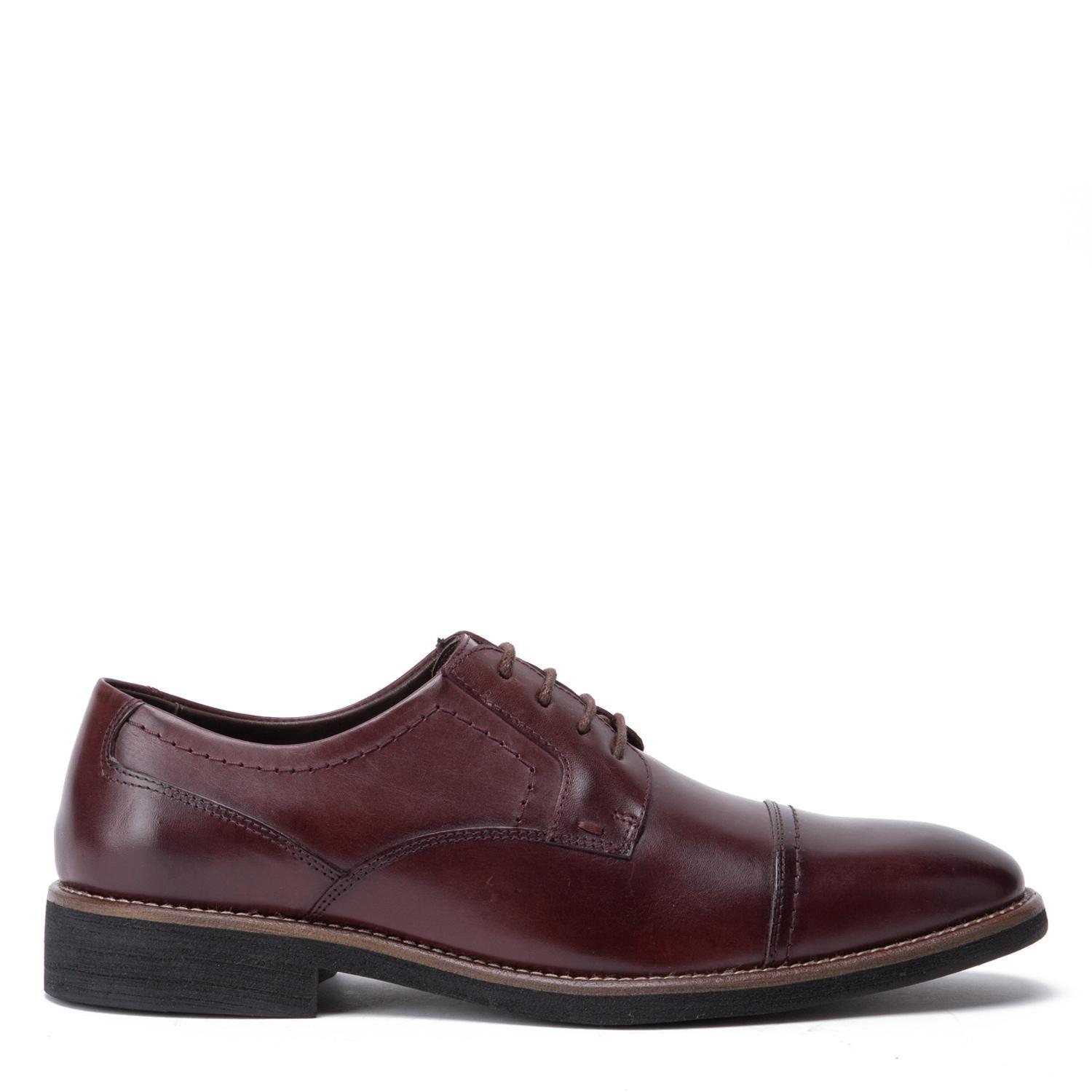 Zapato de cuero hombre Guante guinda Berlin-0