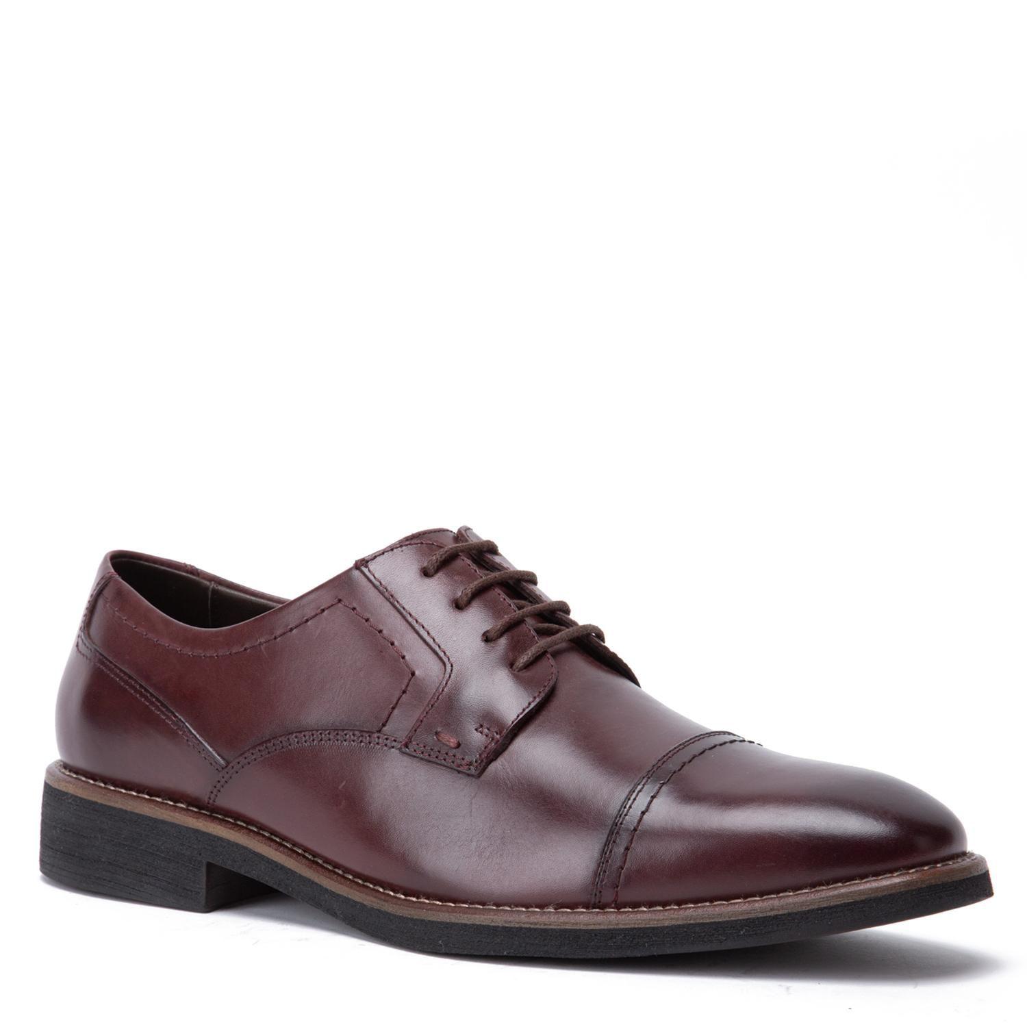 Zapato de cuero hombre Guante guinda Berlin-2