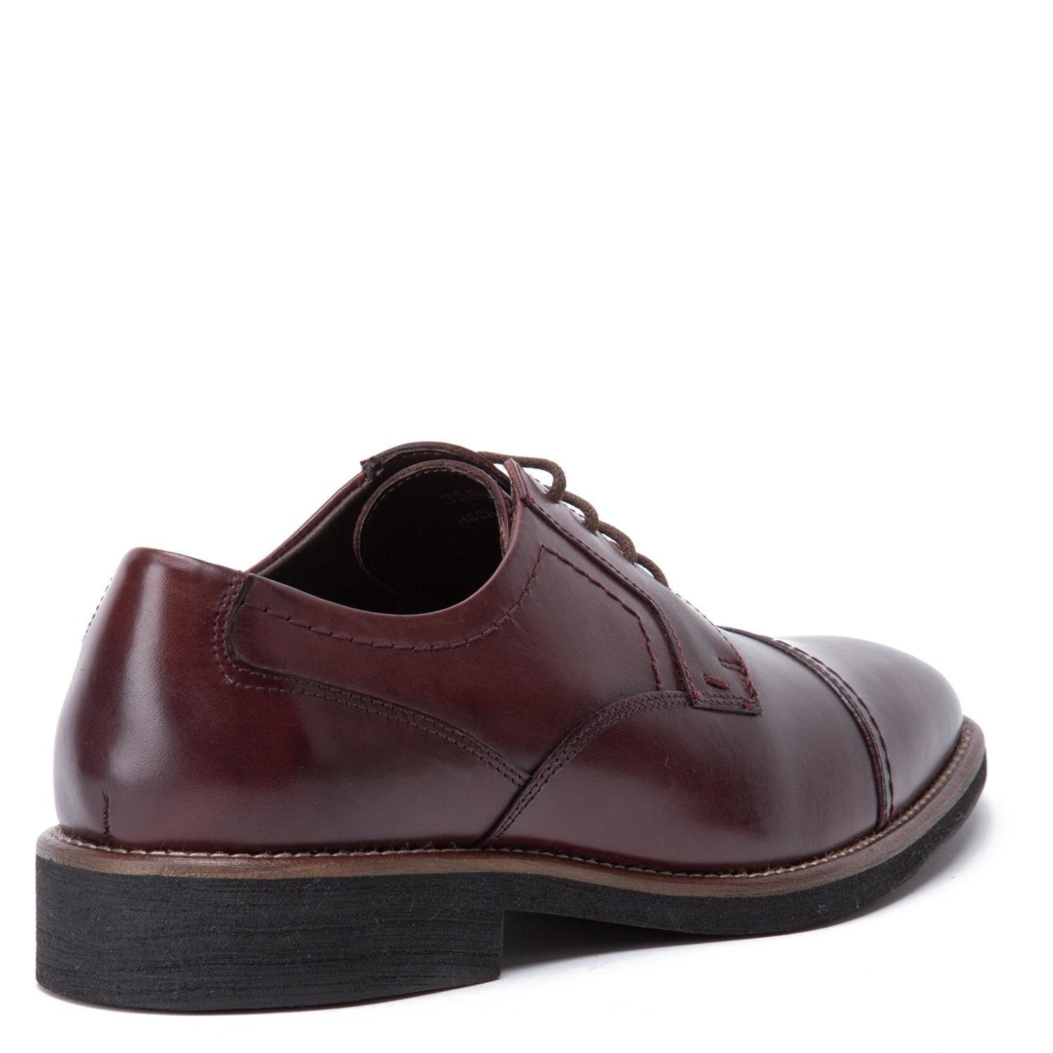 Zapato de cuero hombre Guante guinda Berlin-4
