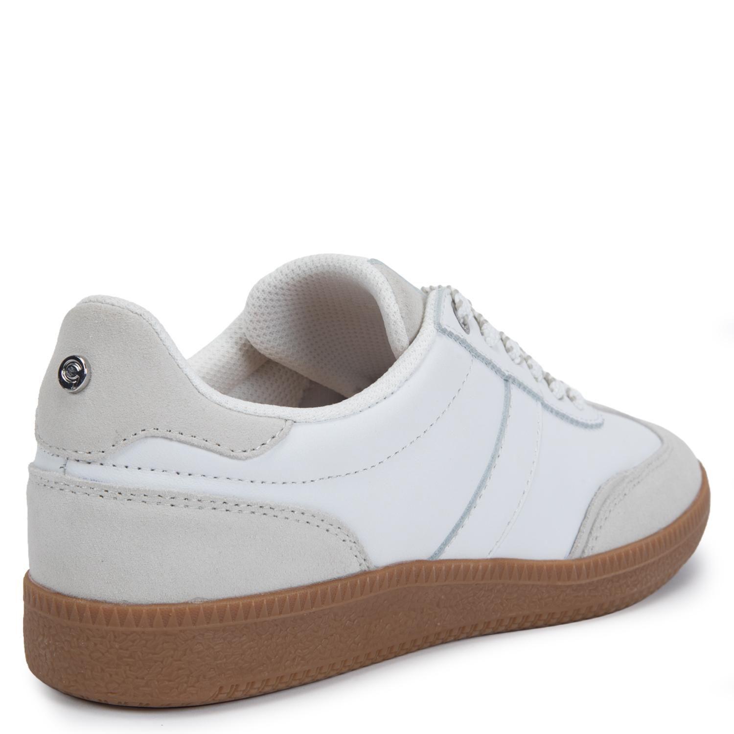 Zapatilla de cuero mujer Gacel blanco Muna 0661334-4