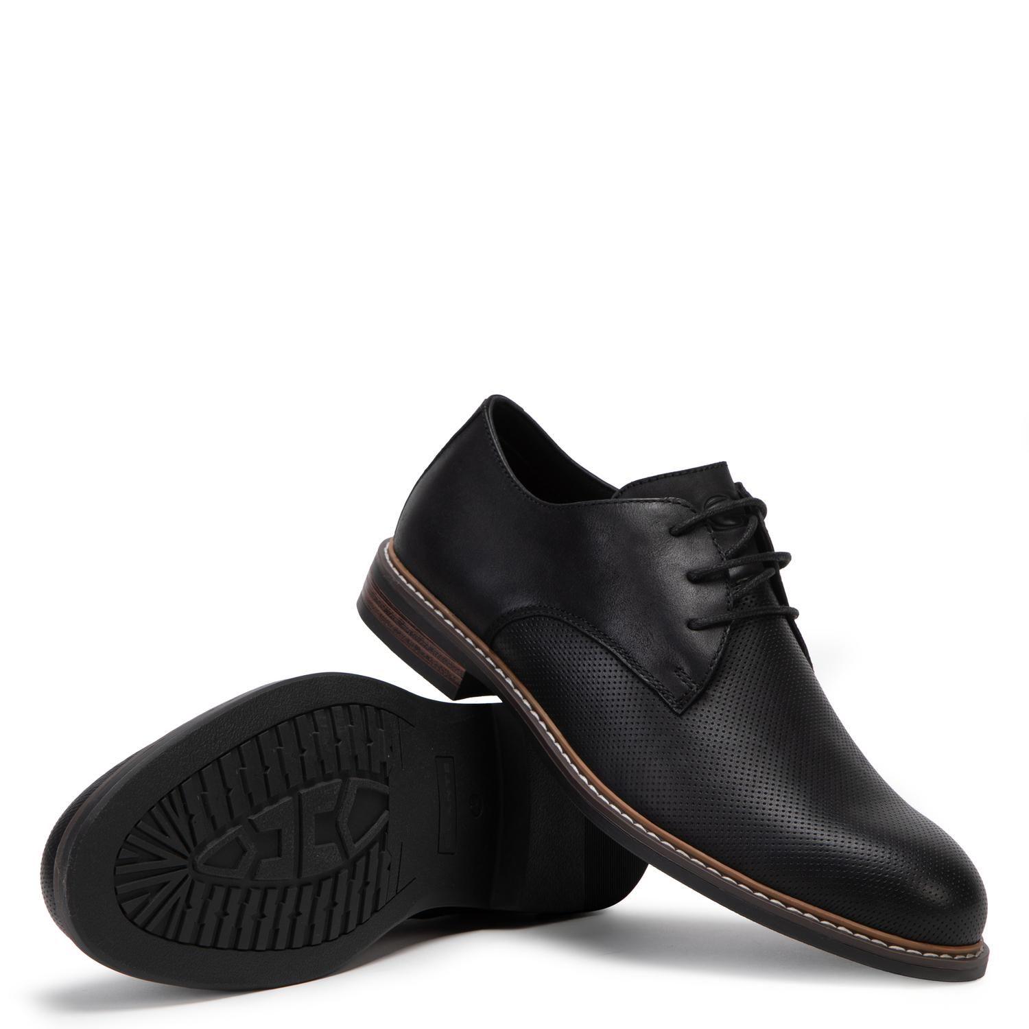Zapato de cuero hombre Guante negro Albury 0036078-3