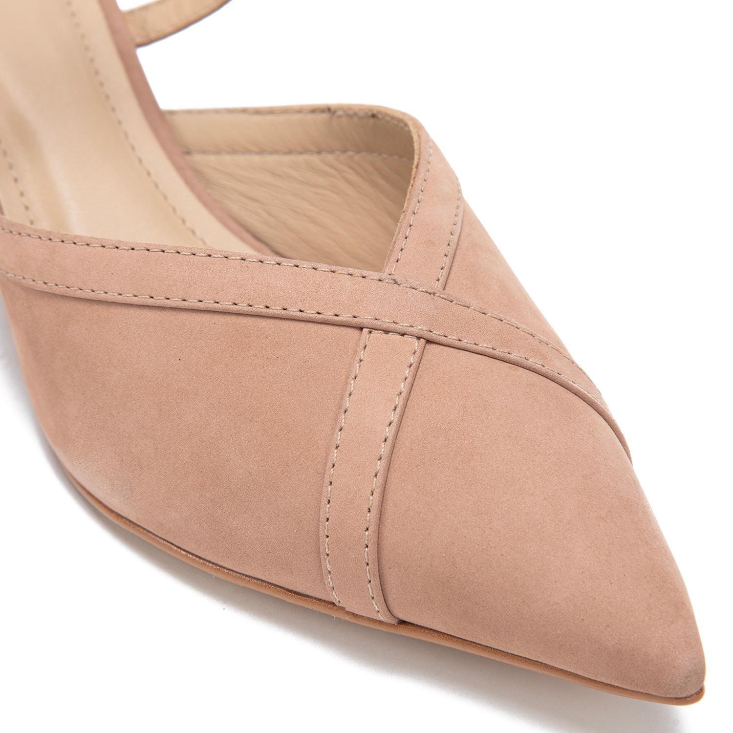 Zapato de cuero mujer Gacel camel Danna 0661521-5