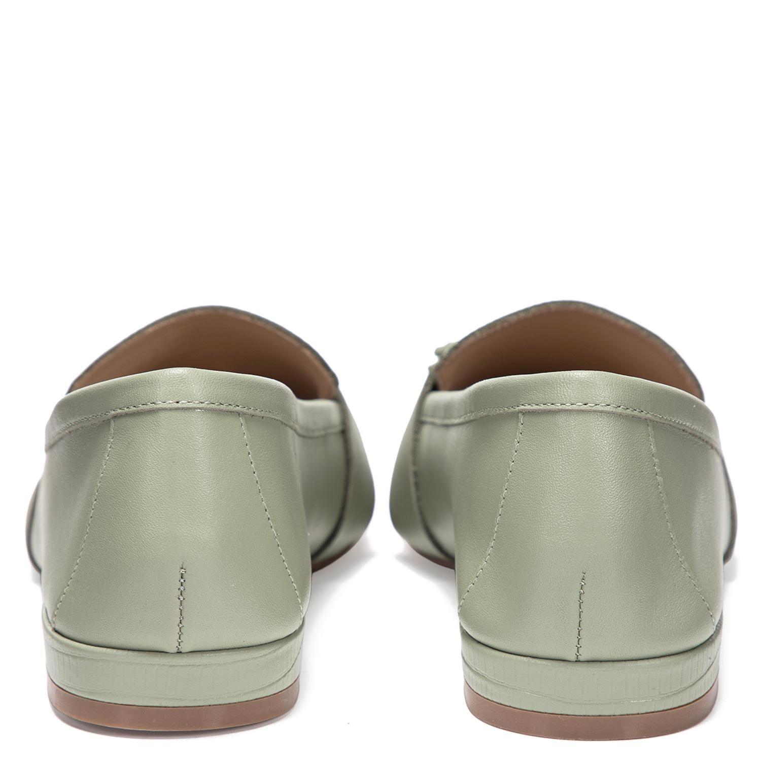 Zapato de cuero mujer Gacel olivo Haimi 0661242-4