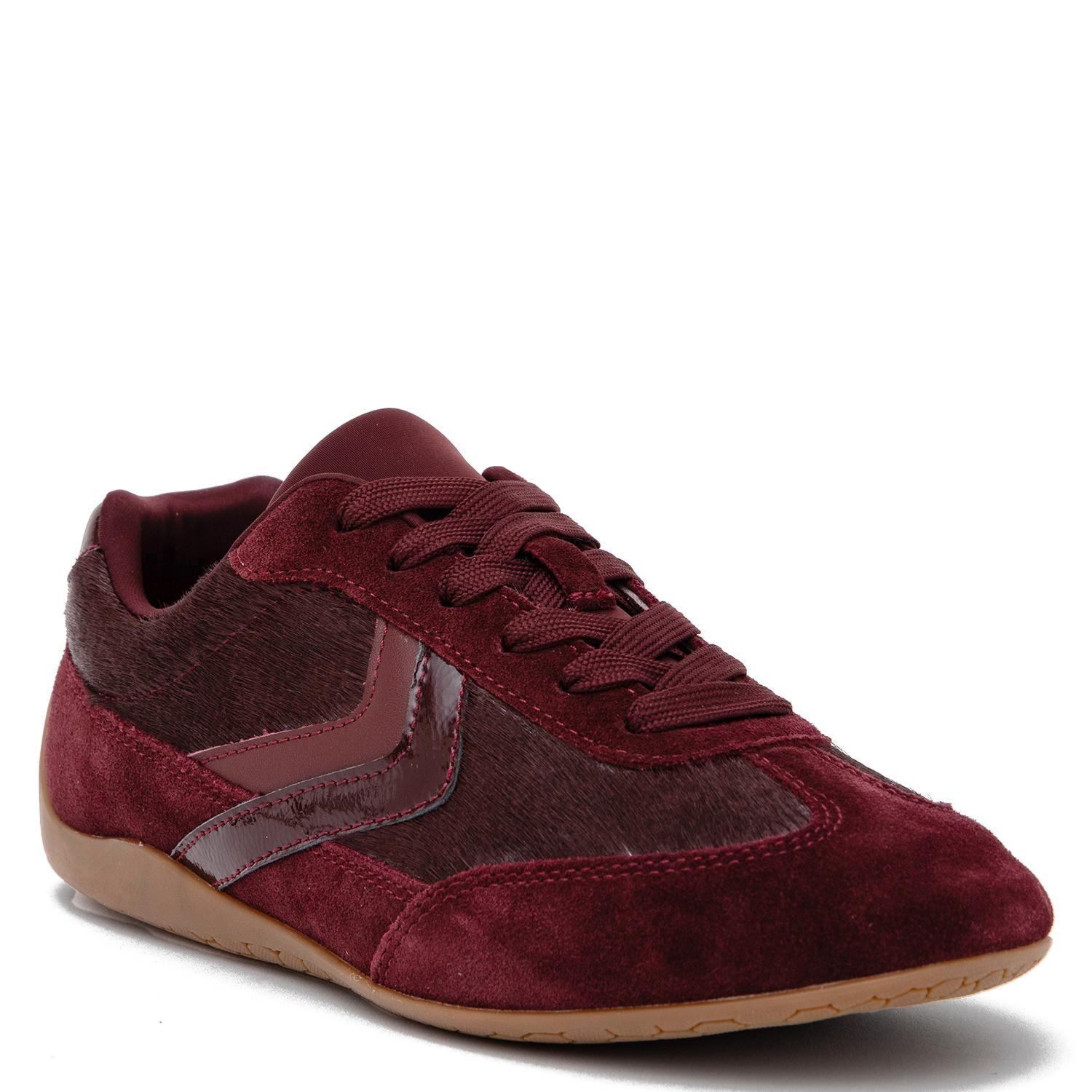 Zapatilla de cuero mujer Gacel burdeo Sussane 0661024-2