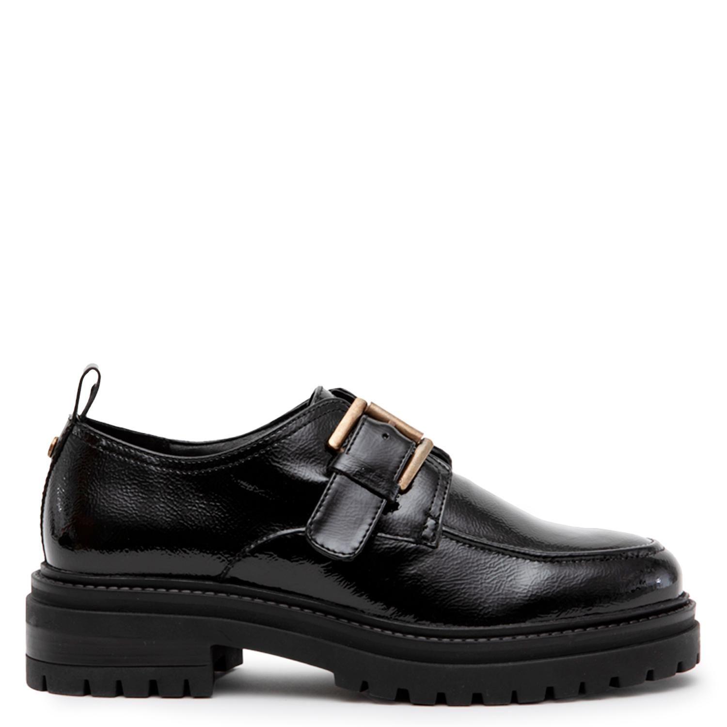 Zapato de cuero mujer Gacel negro Timothy-0