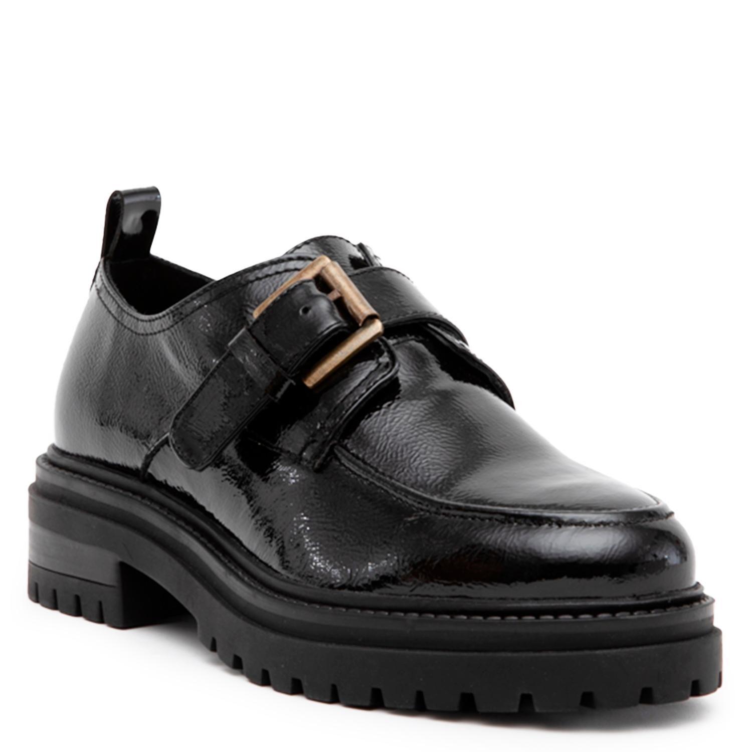 Zapato de cuero mujer Gacel negro Timothy-2