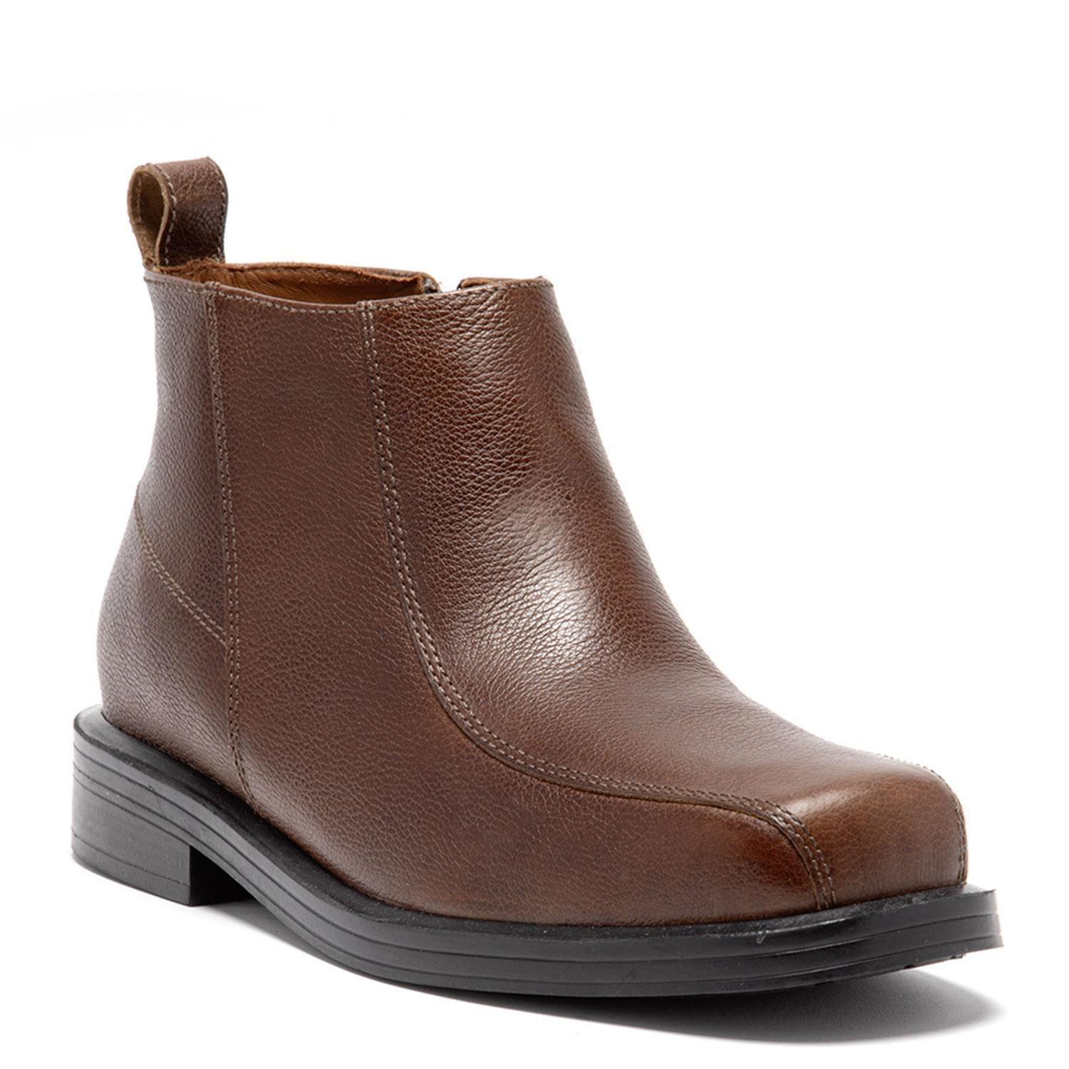Botin de cuero hombre Guante chocolate Perfect ReFlex-2