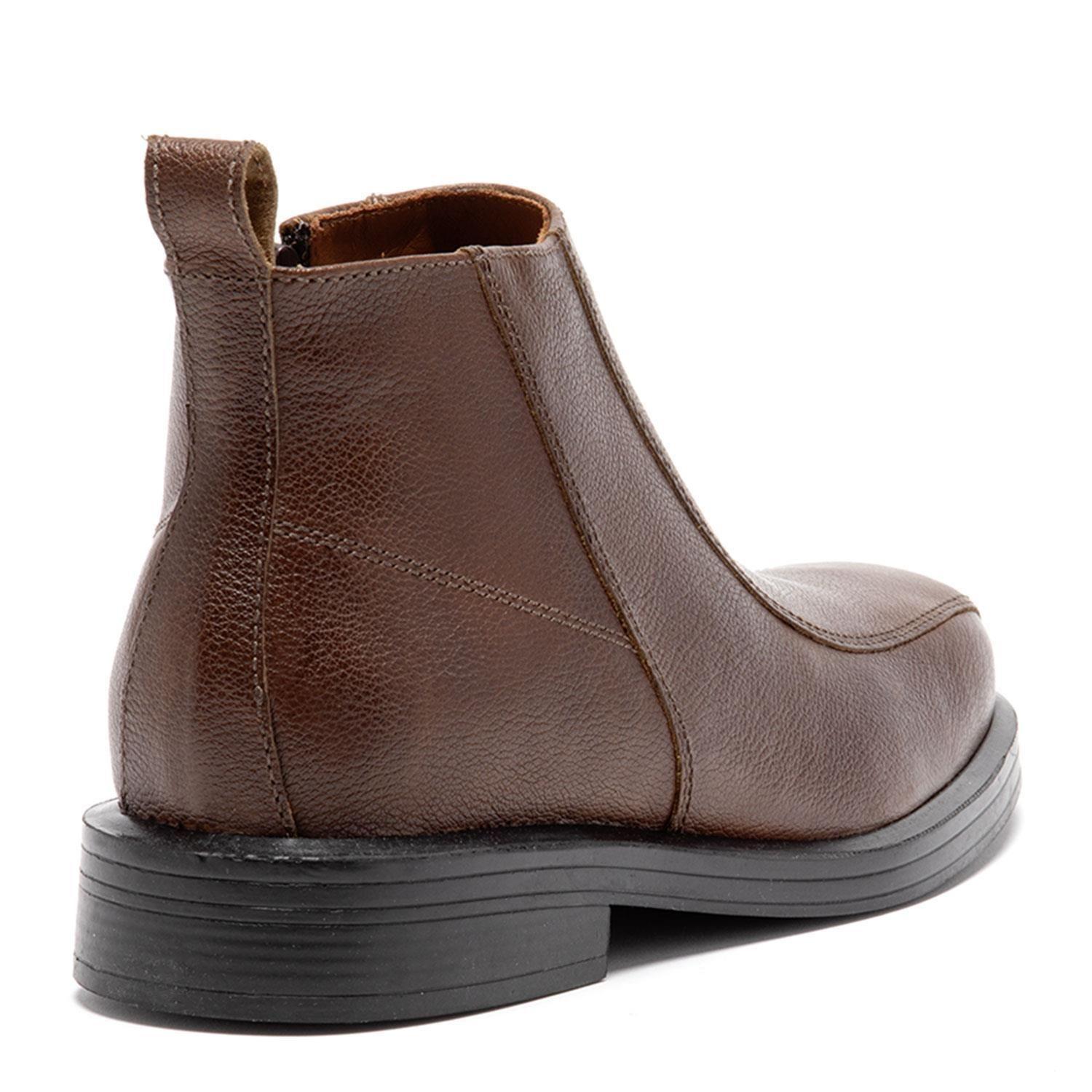 Botin de cuero hombre Guante chocolate Perfect ReFlex-4