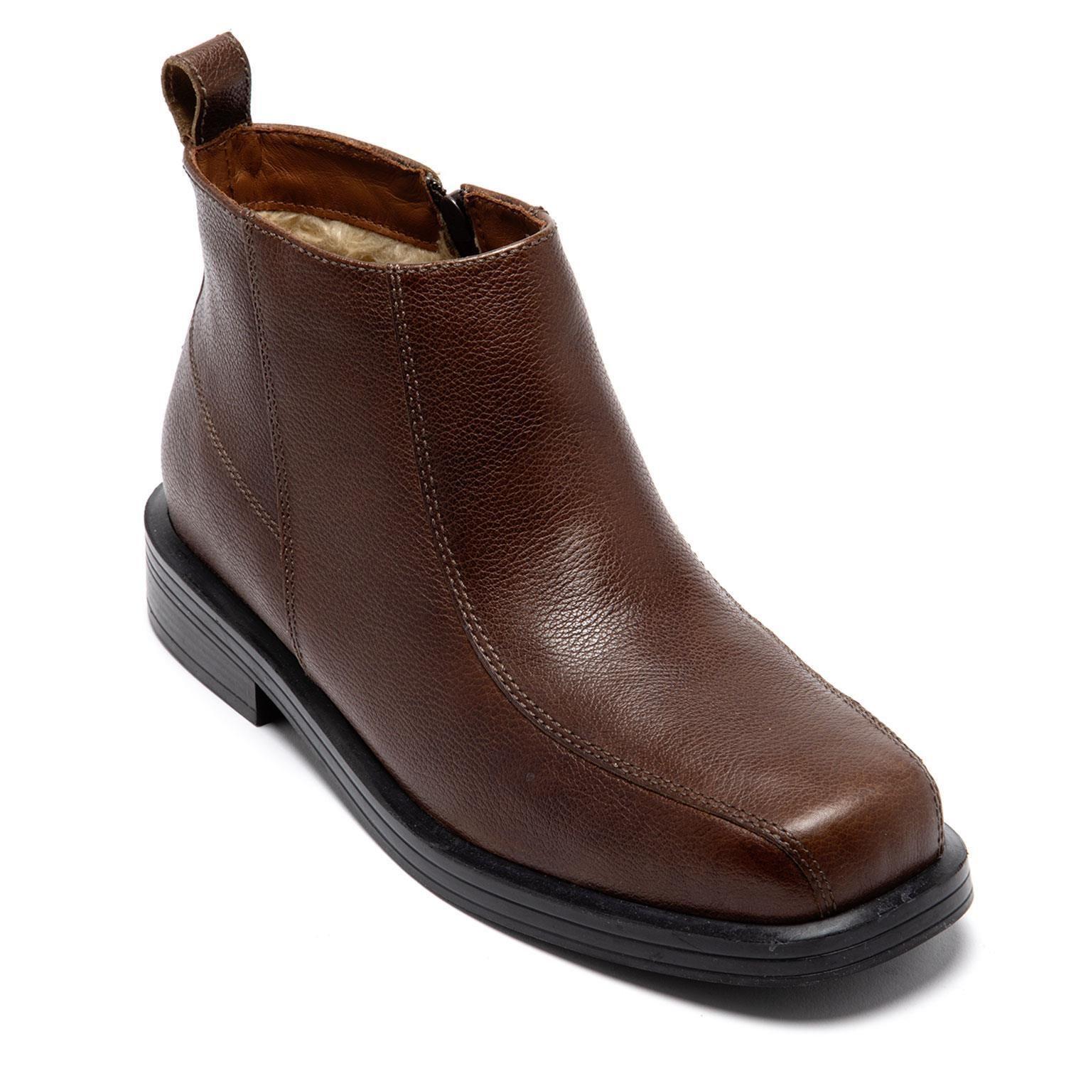 Botin de cuero hombre Guante chocolate Perfect ReFlex-5