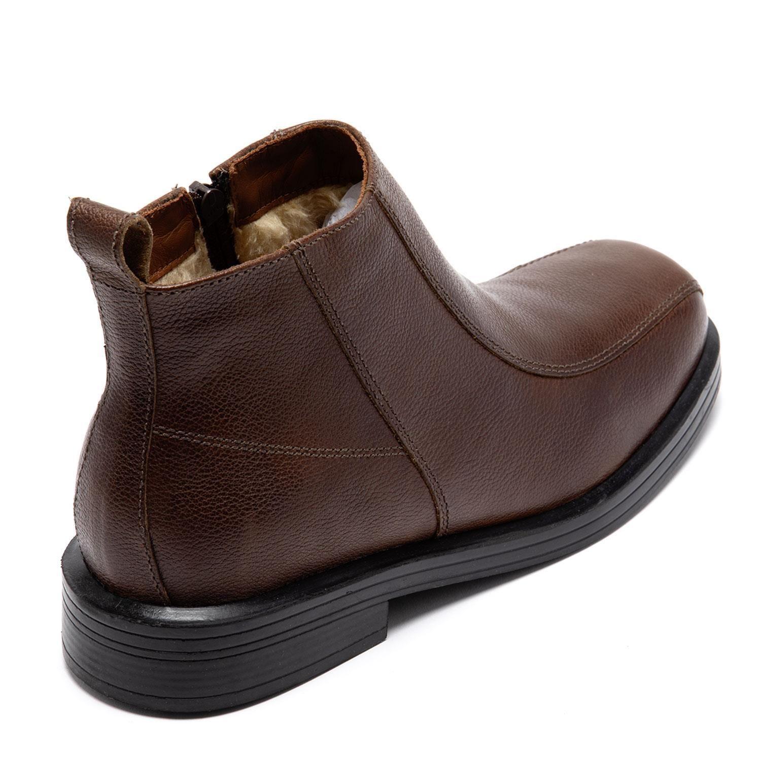 Botin de cuero hombre Guante chocolate Perfect ReFlex-6