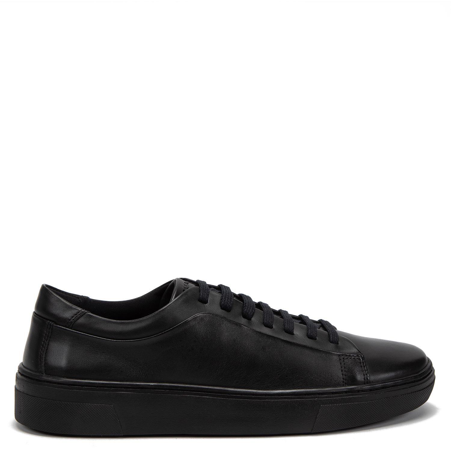 Zapatilla de cuero hombre Guante negro Germany-0
