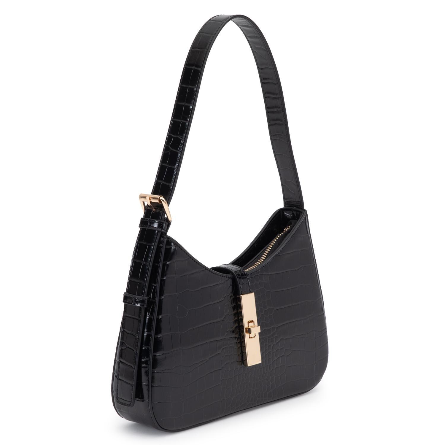 Cartera mujer Gacel negro oval-2