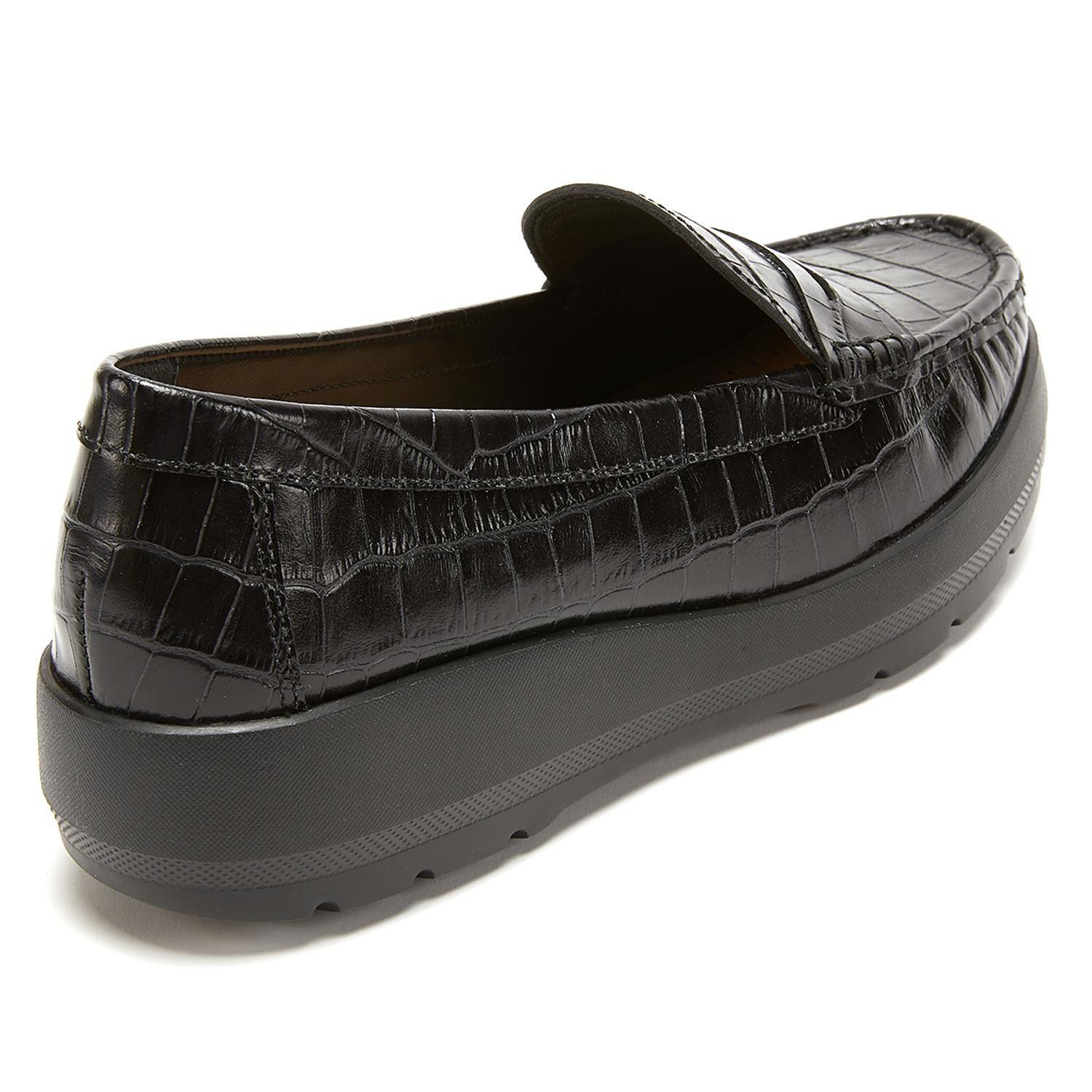 Mocasin de cuero mujer Gacel negro Locanda 0659610-4