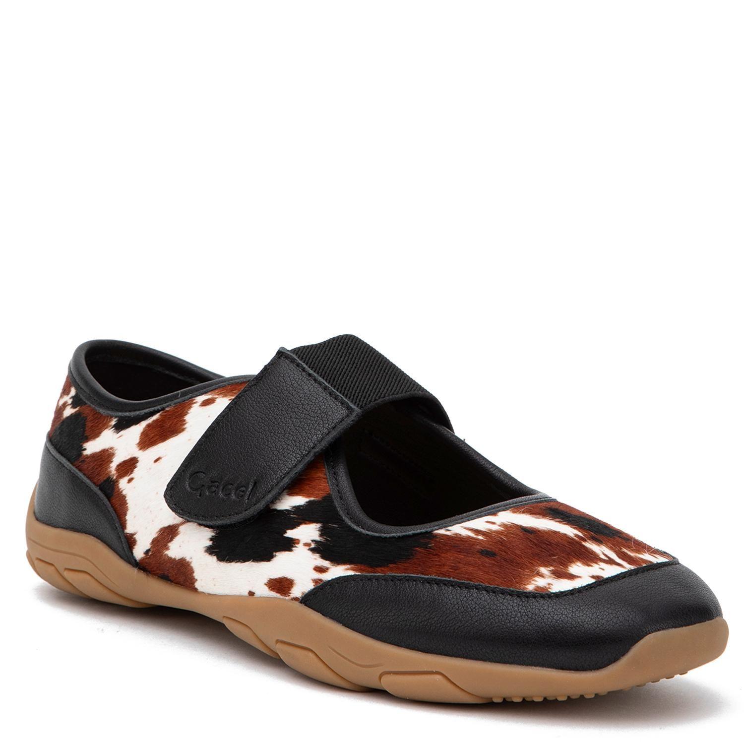 Zapatilla de cuero mujer Gacel multicolor Harper-2