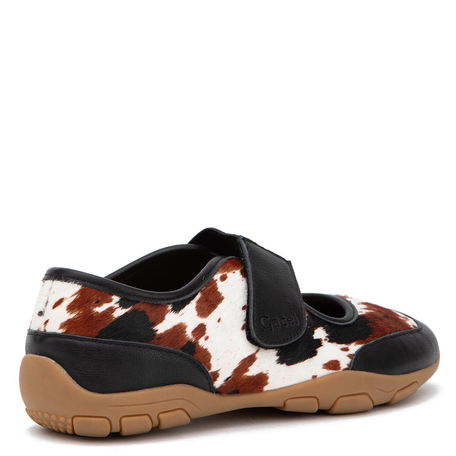 Zapatilla de cuero mujer Gacel multicolor Harper-4