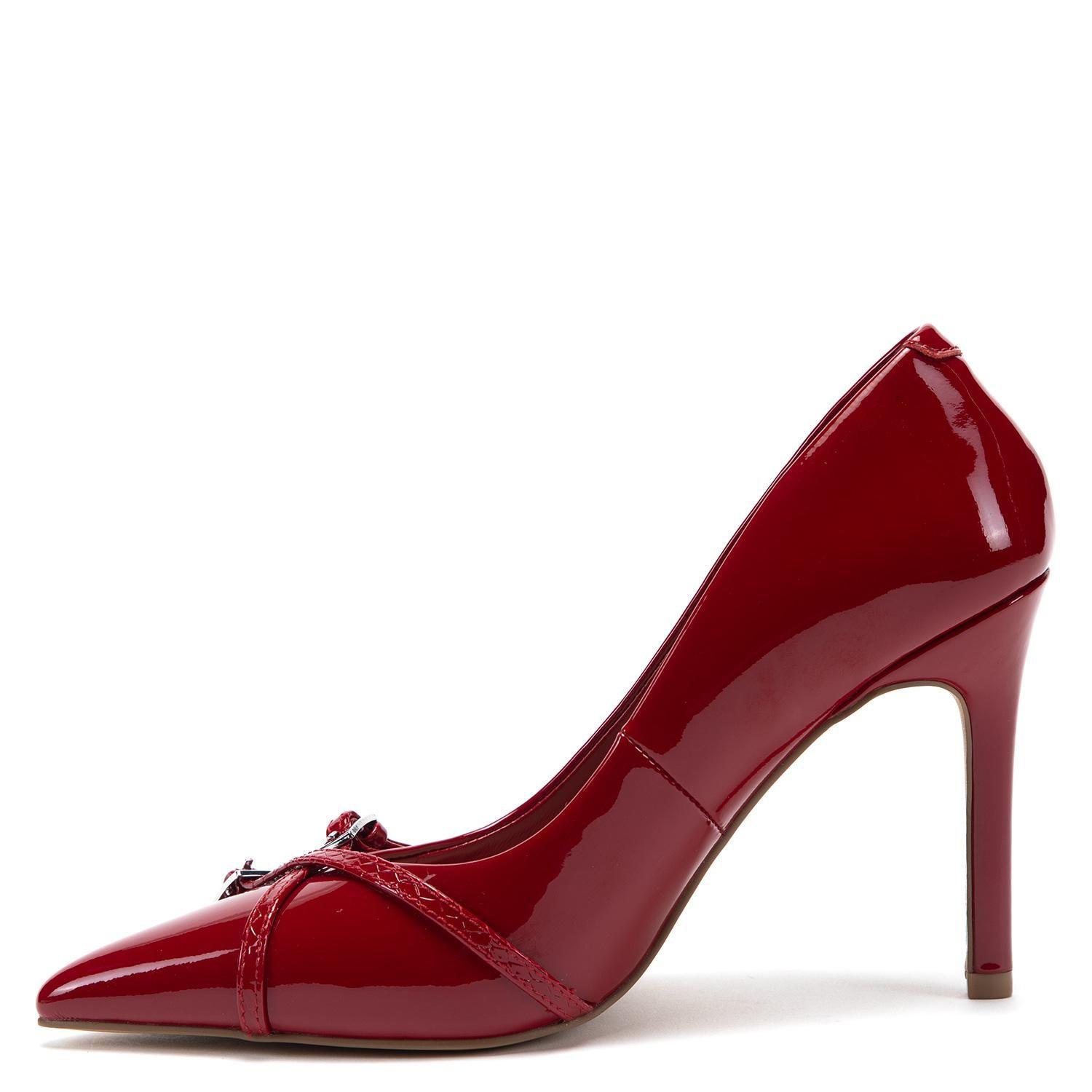 Zapato de cuero mujer Gacel rojo Bega 0661128-2