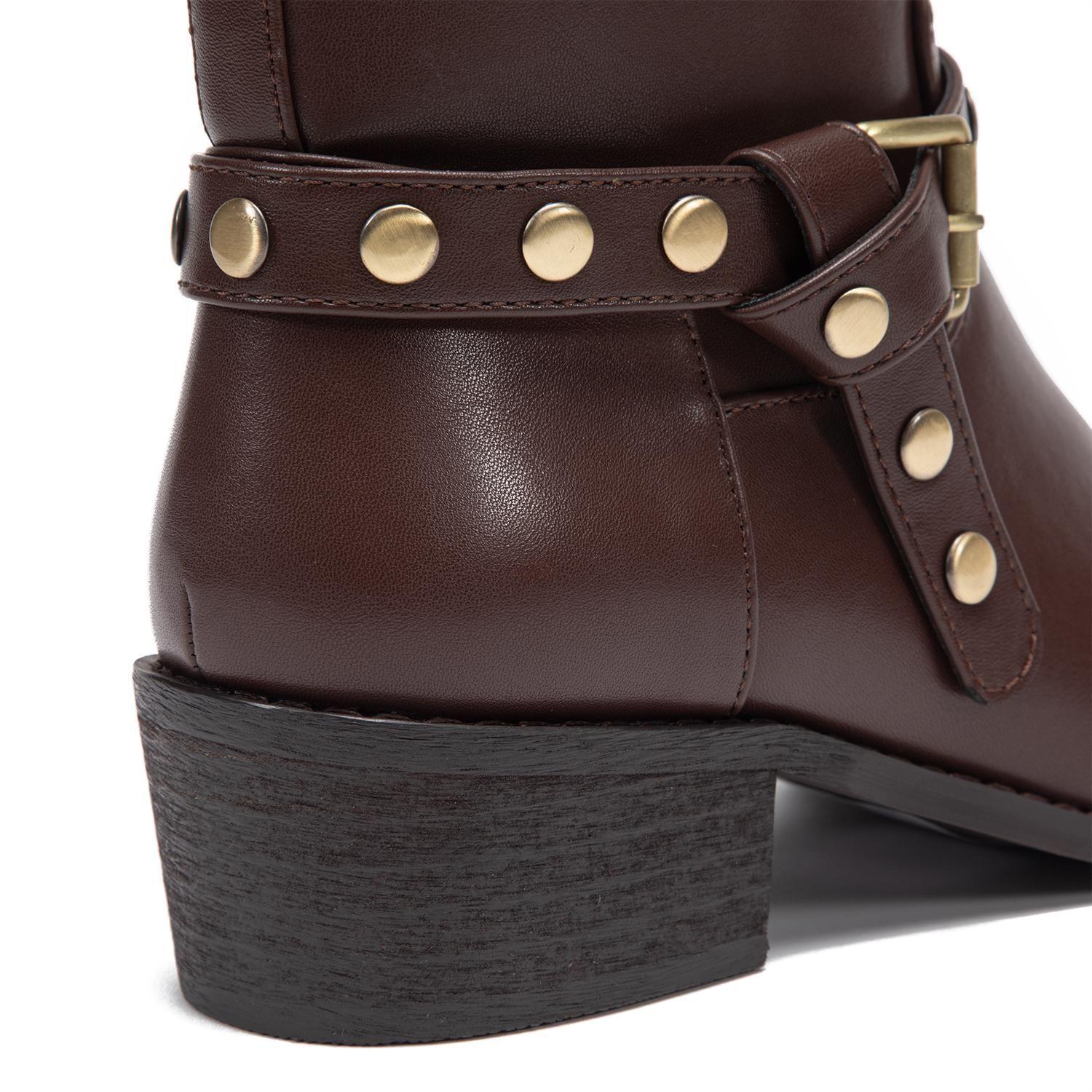 Botin mujer Anacapri chocolate Esme C3077100010002-2