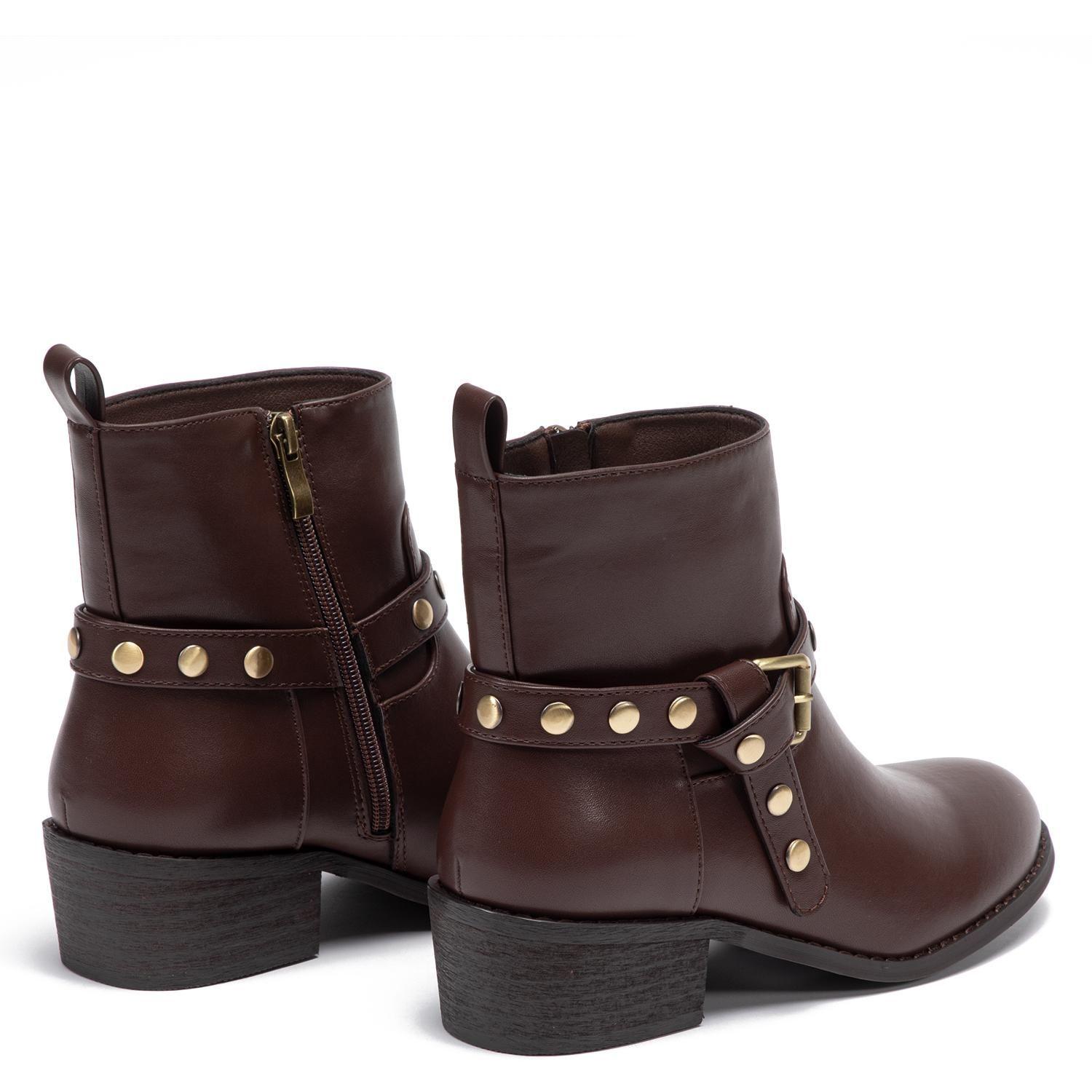 Botin mujer Anacapri chocolate Esme C3077100010002-3
