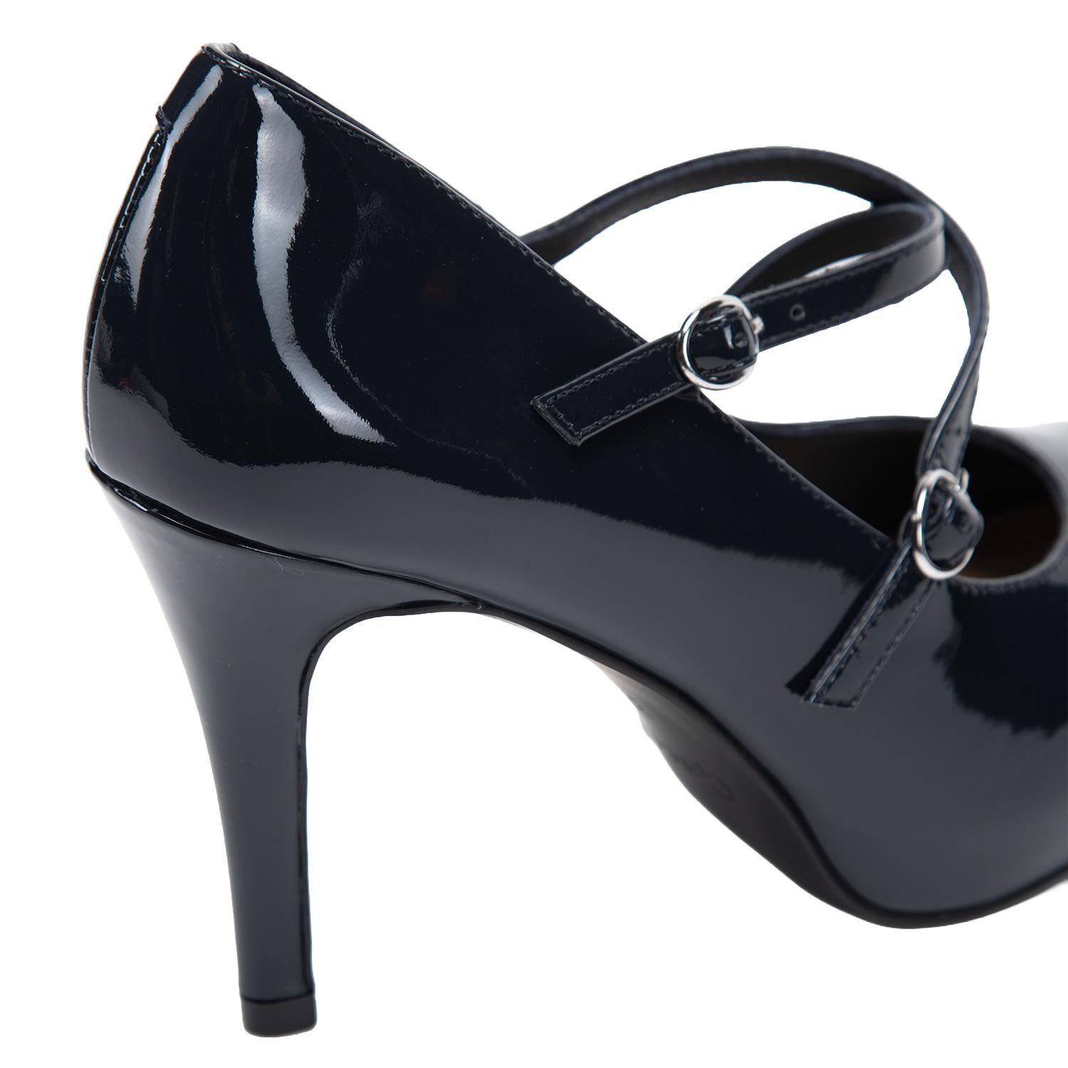 Zapato de cuero mujer Gacel azul Olga-6