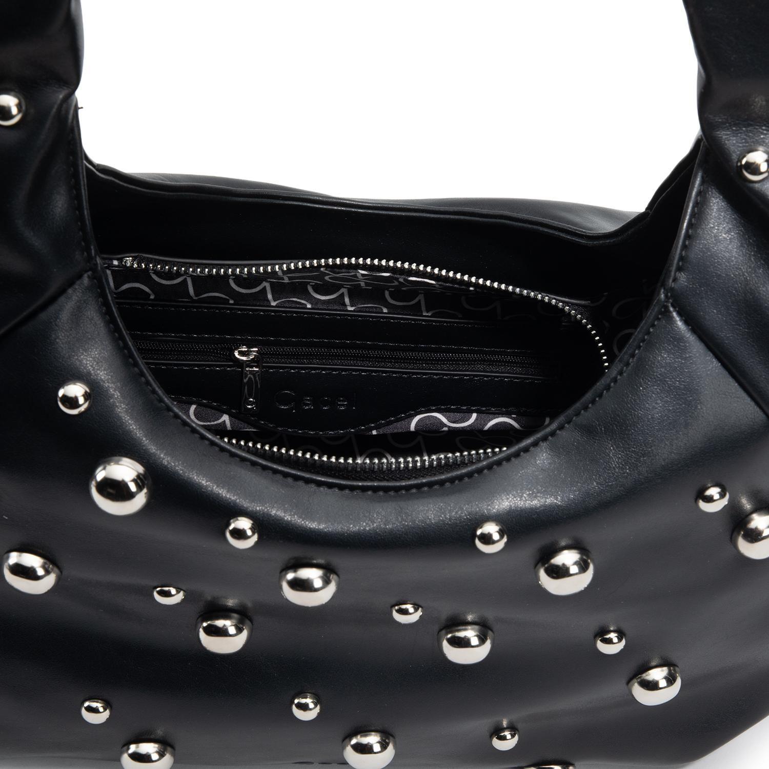 Cartera mujer Gacel negro oval-4