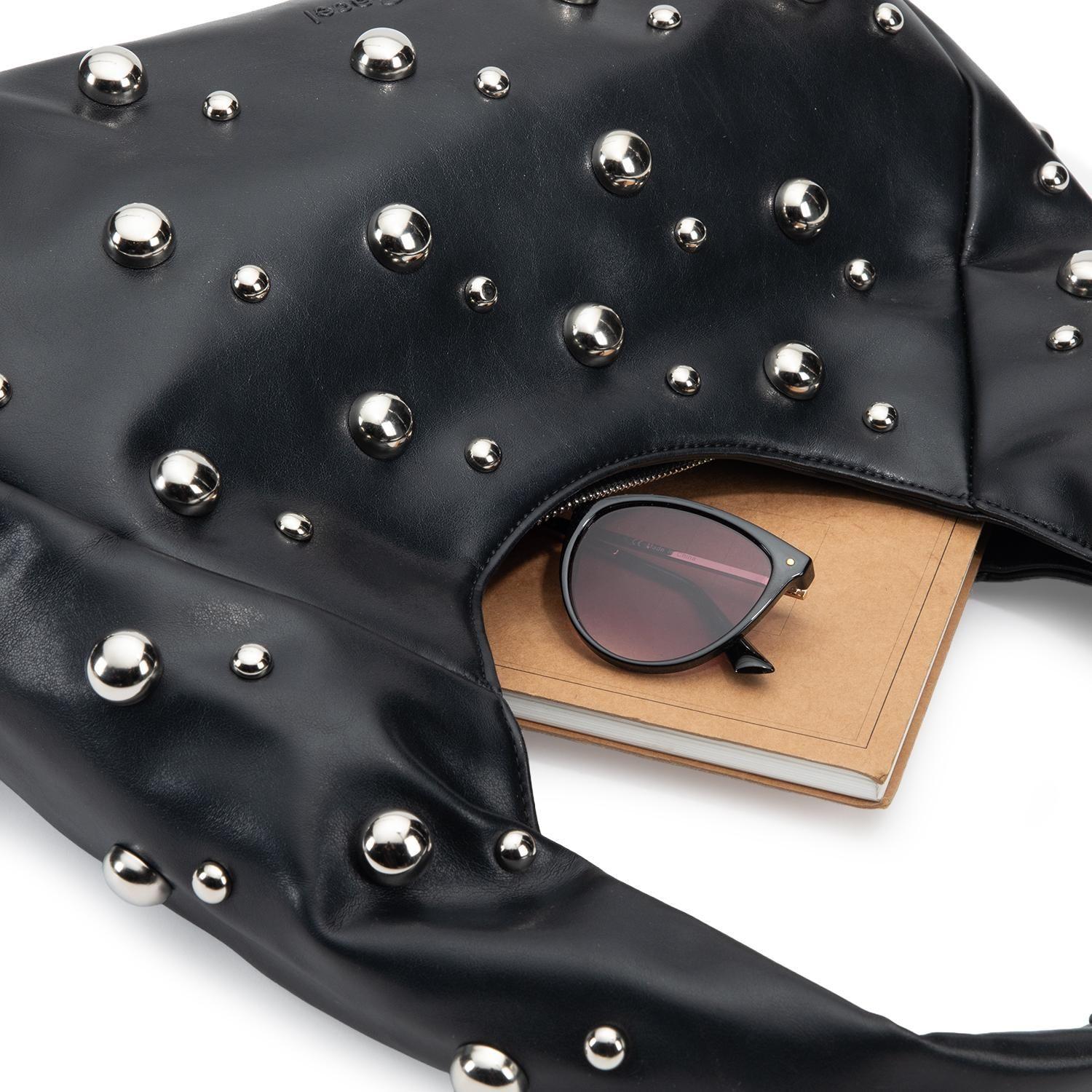 Cartera mujer Gacel negro oval-7