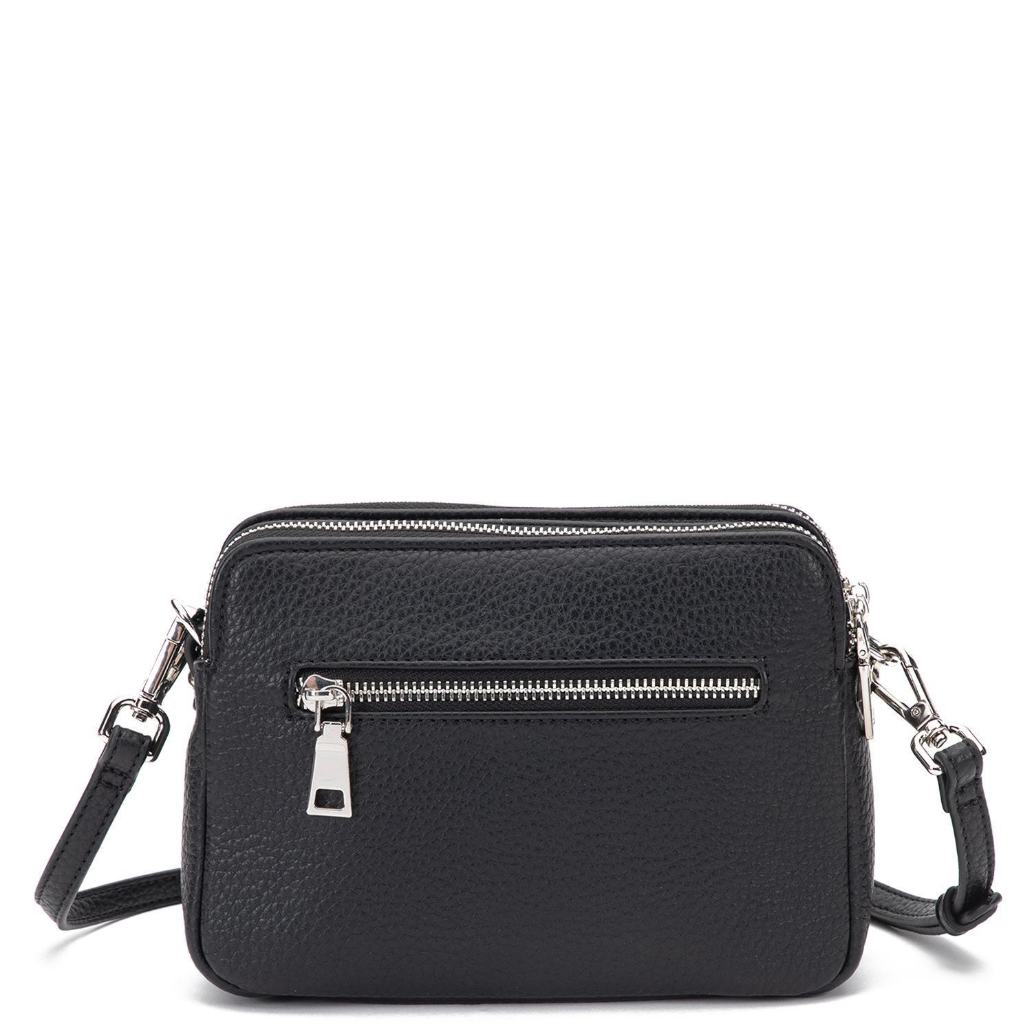 Cartera mujer Gacel negro bandolera pequeña-3