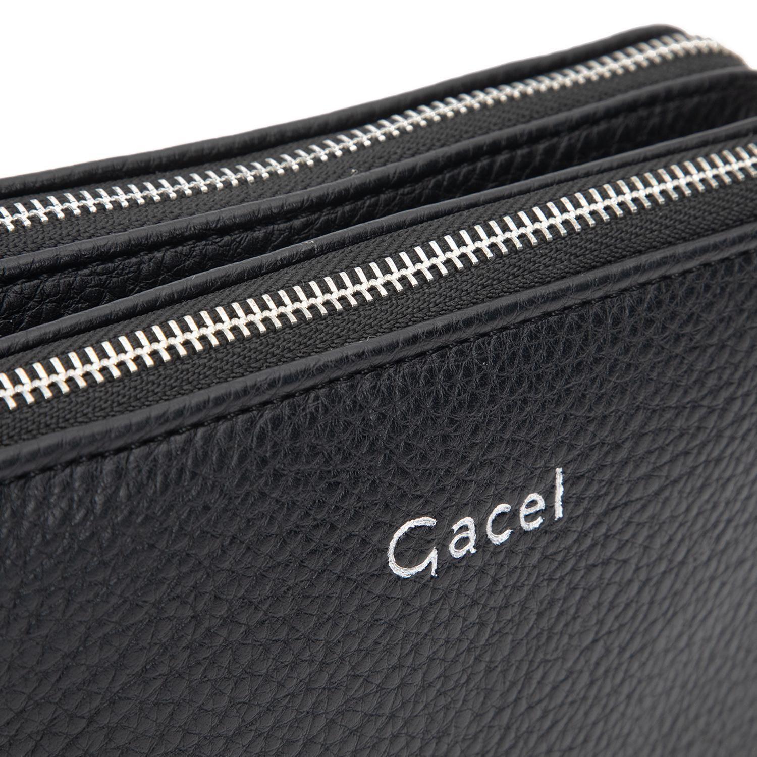 Cartera mujer Gacel negro bandolera pequeña-6