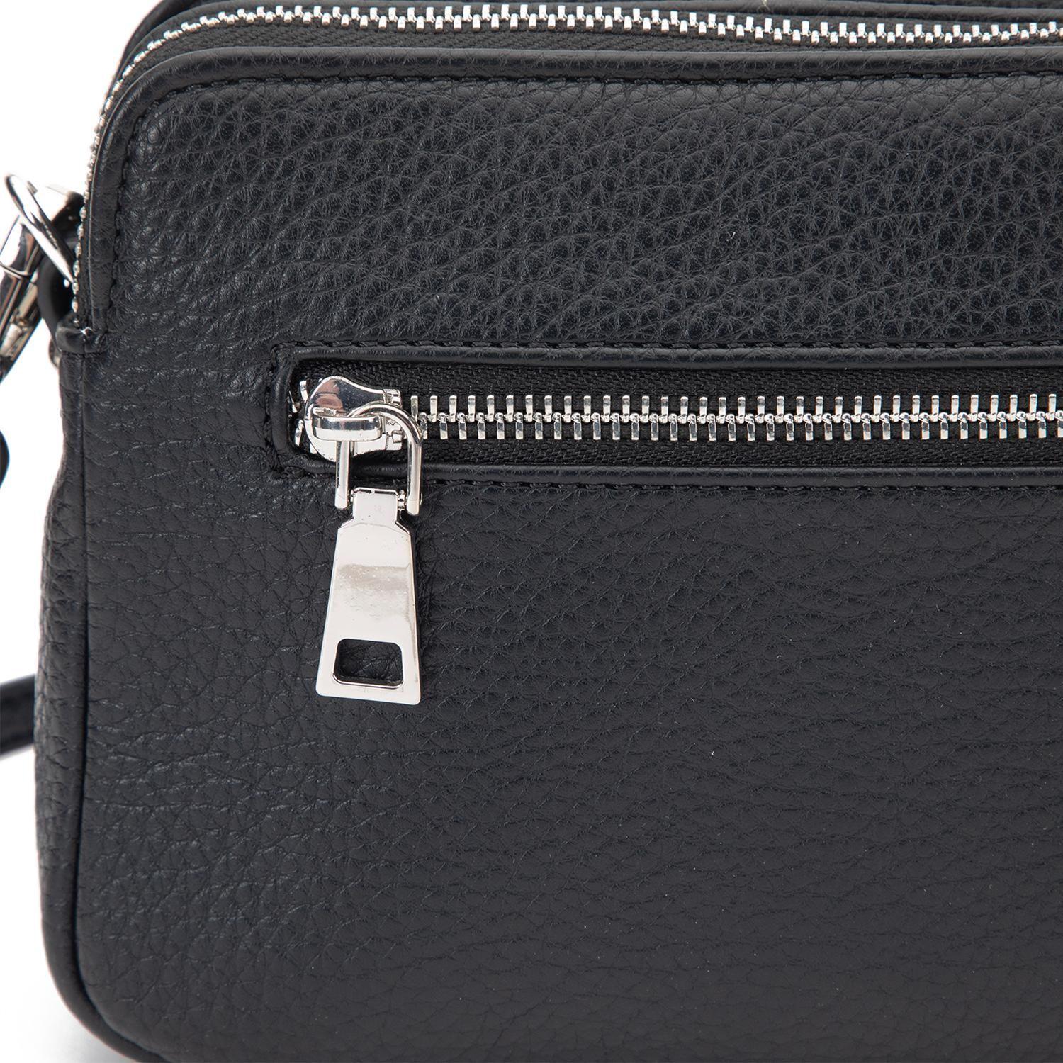 Cartera mujer Gacel negro bandolera pequeña-7