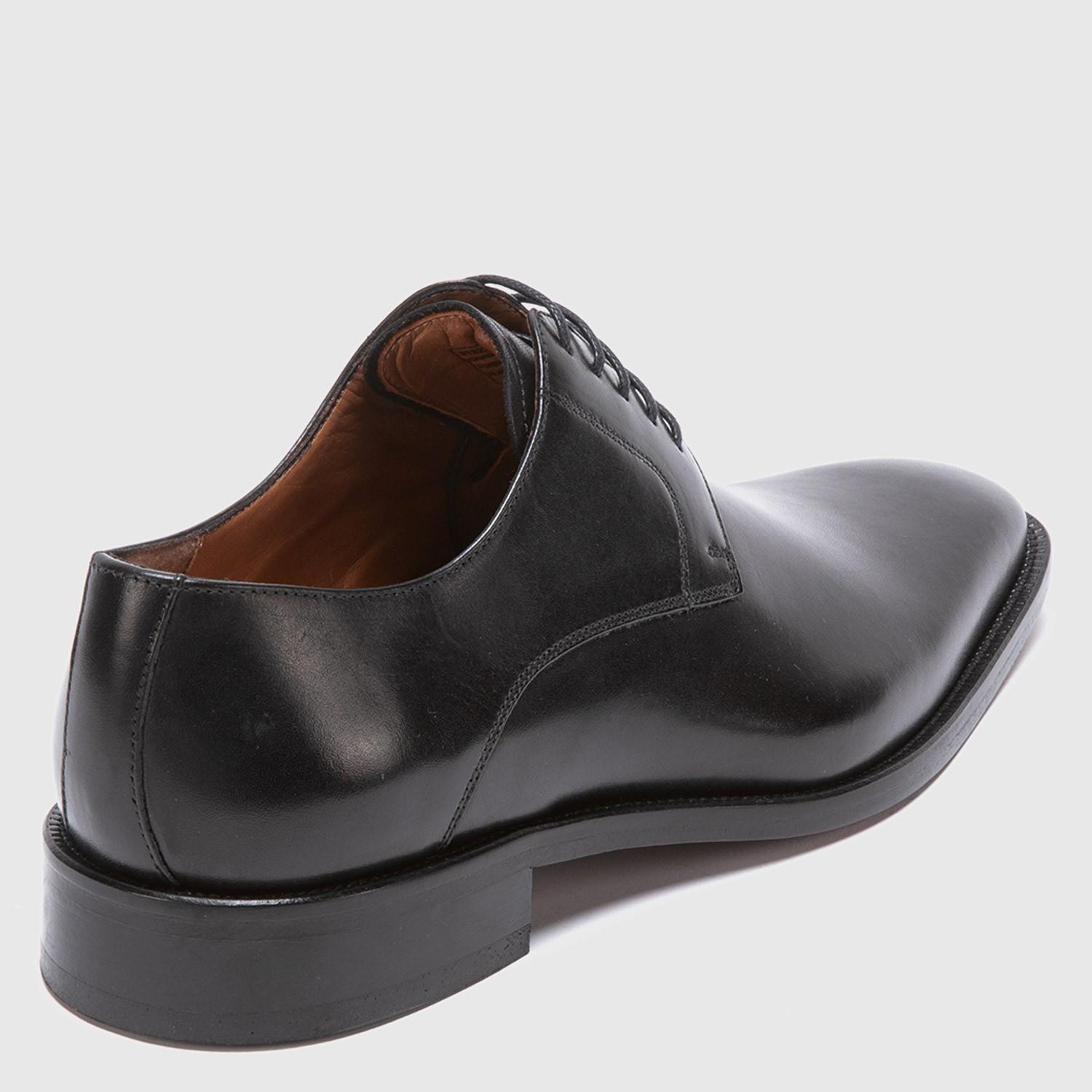 Zapato de cuero hombre Guante negro Suela-4