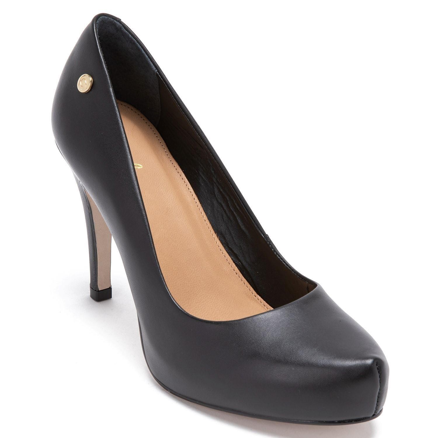 Zapato de cuero mujer Gacel Negro Olga 0656591-2
