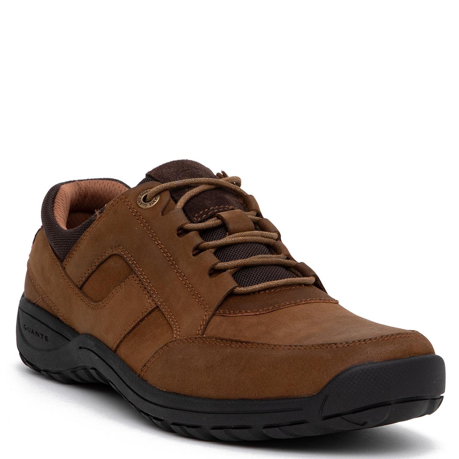 Zapato de cuero hombre Guante café Cowell-2