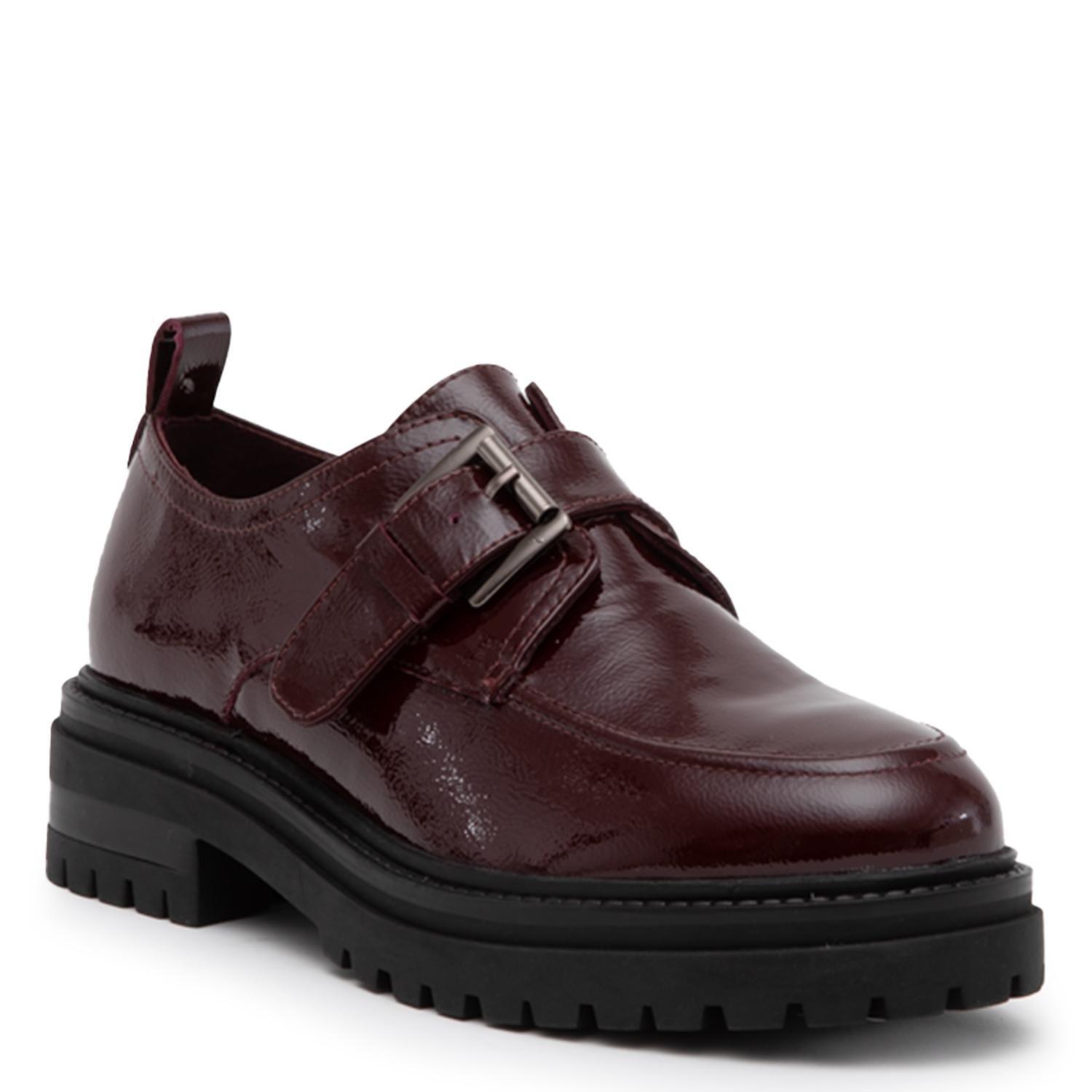 Zapato de cuero mujer Gacel burdeo Timothy 0661036-2