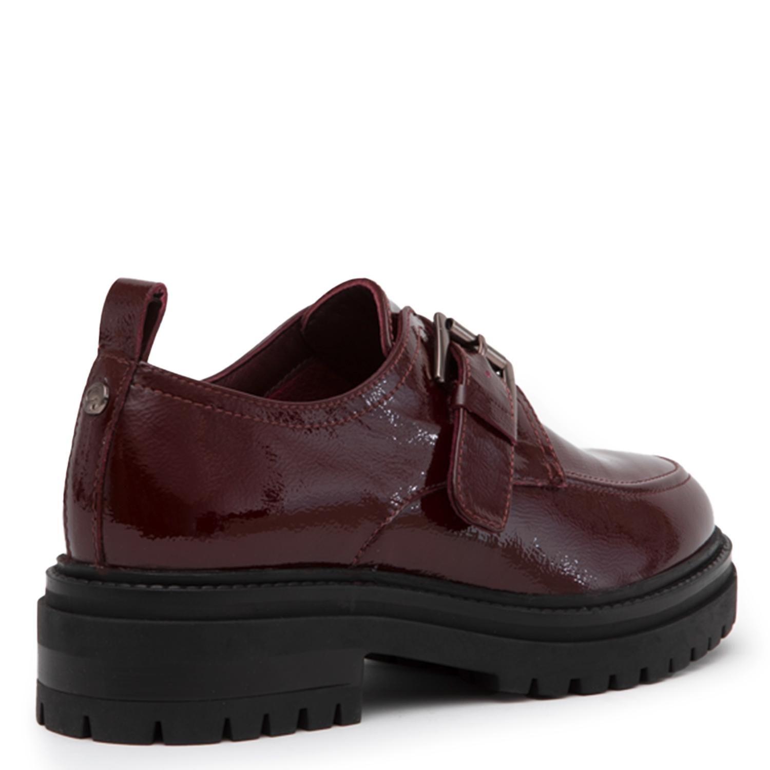 Zapato de cuero mujer Gacel burdeo Timothy 0661036-4