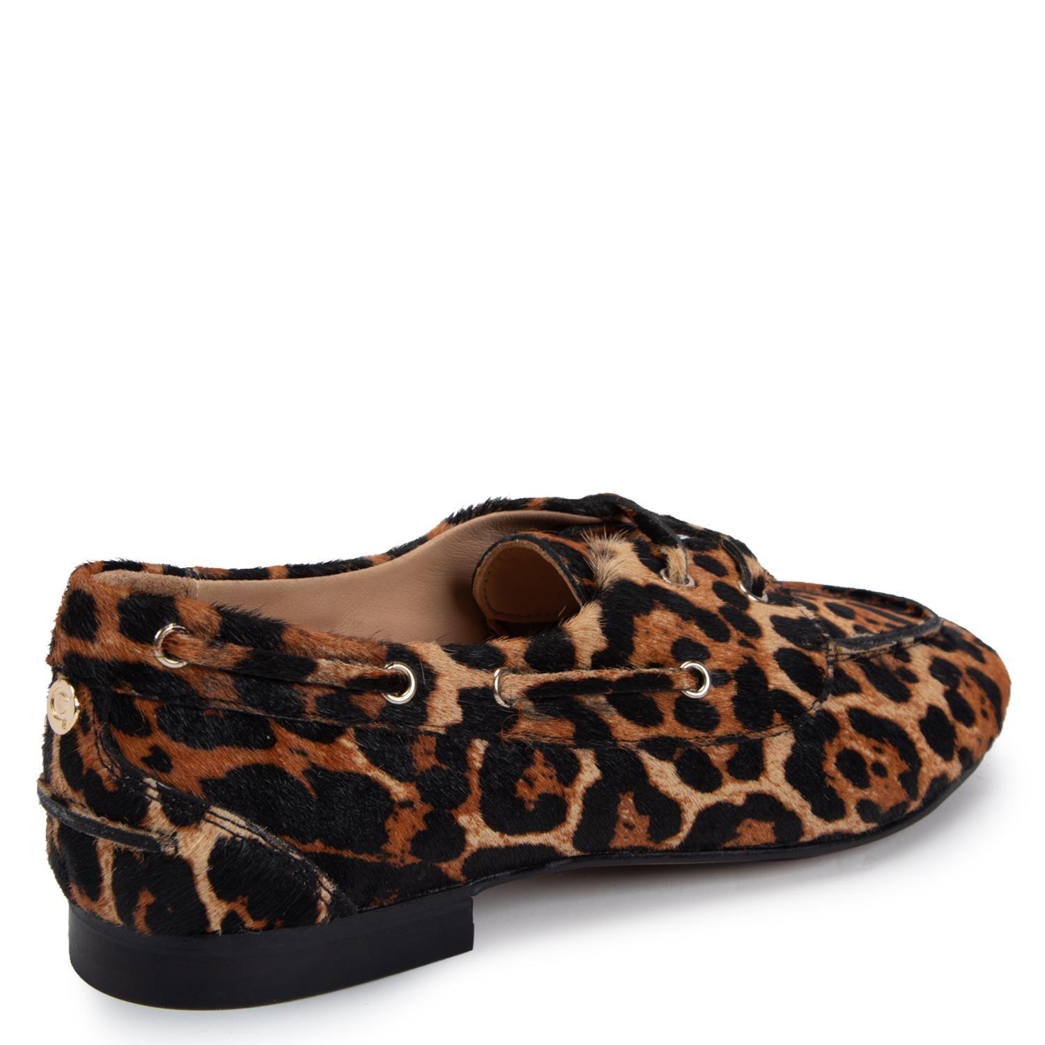 Mocasin de cuero mujer Gacel leopardo Quinn 0661380-4
