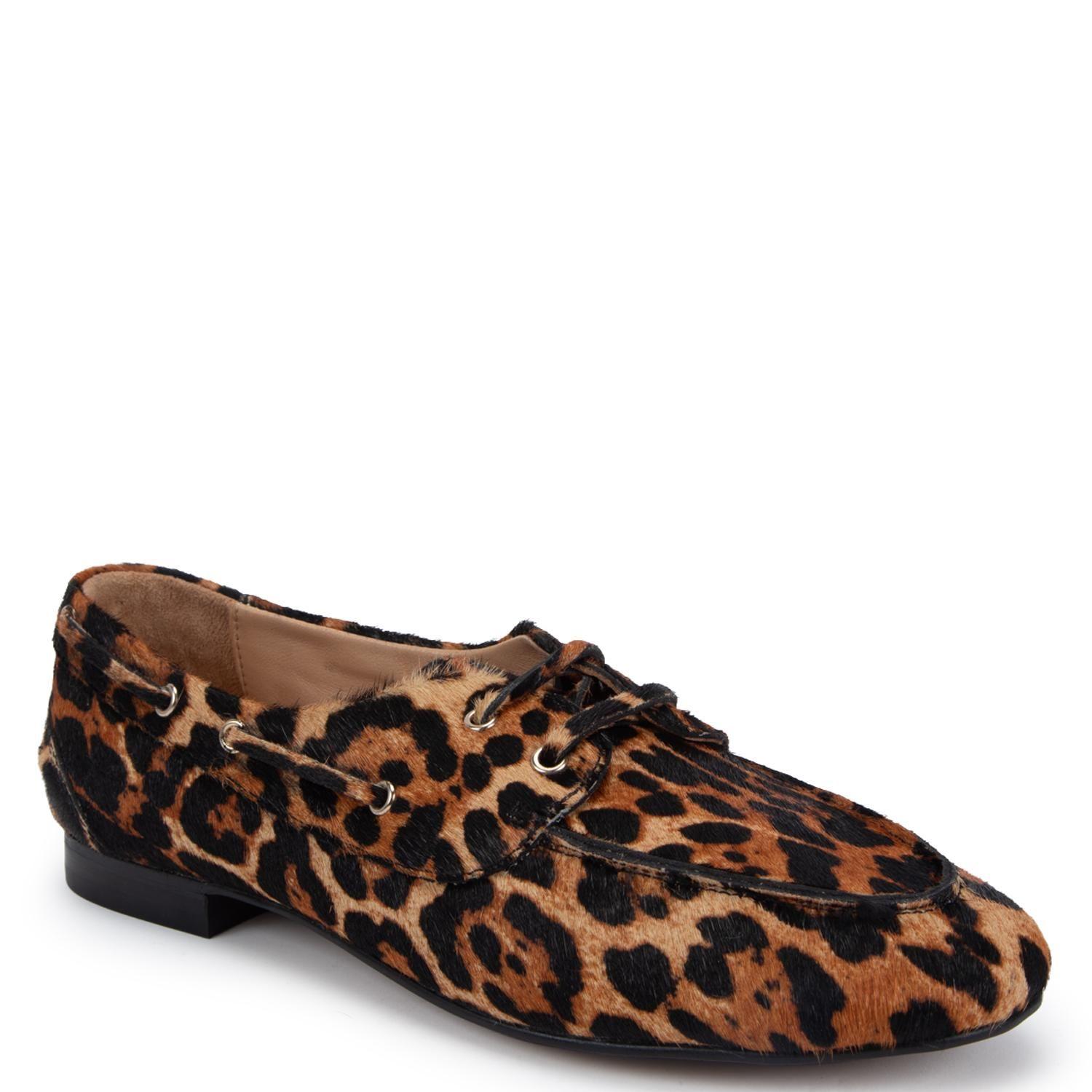 Mocasin de cuero mujer Gacel leopardo Quinn-2