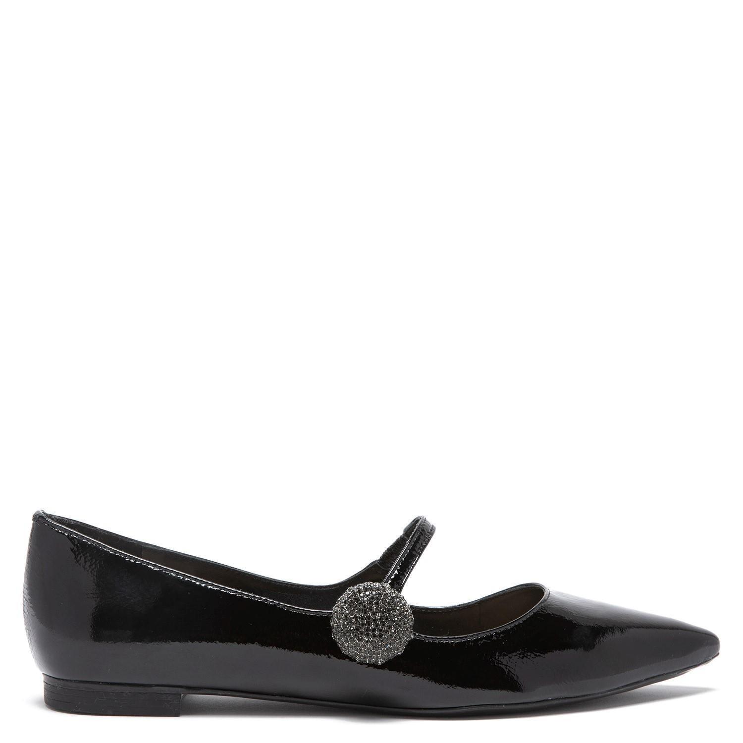 Ballerina de cuero mujer Gacel Negro Harriet 0659237-0
