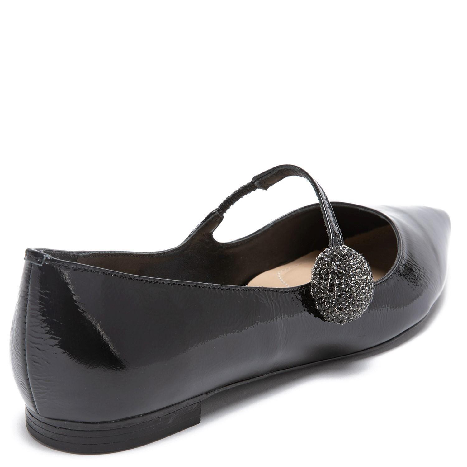 Ballerina de cuero mujer Gacel Negro Harriet 0659237-4