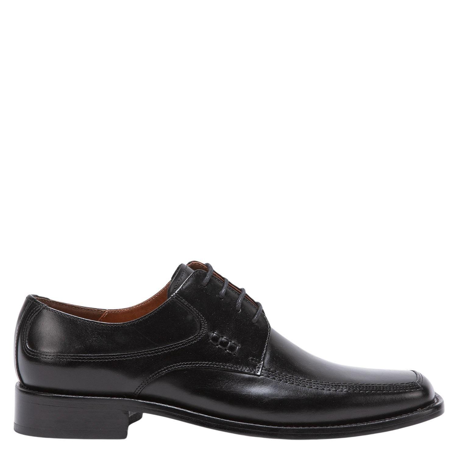 Zapato de cuero hombre Guante negro Suela-0