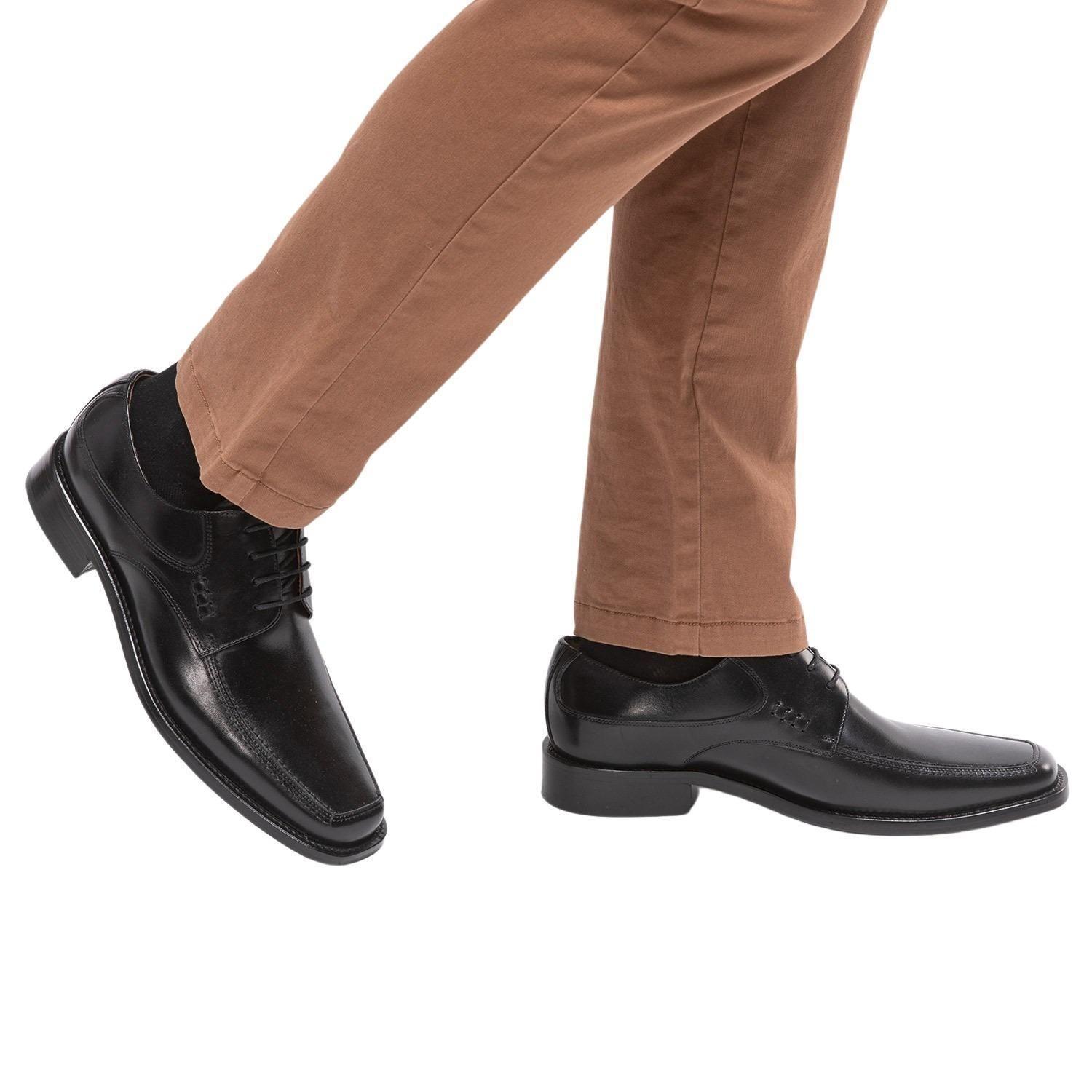 Zapato de cuero hombre Guante negro Suela-1