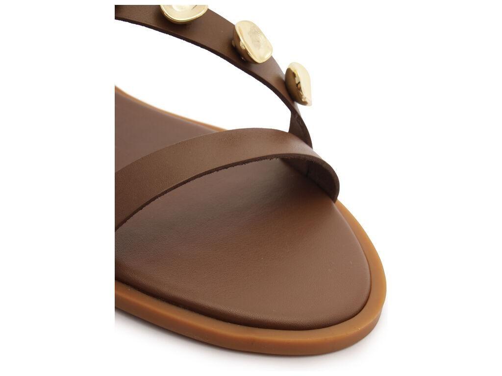 Sandalia de cuero mujer Anacapri chocolate New H C3034900500002-4