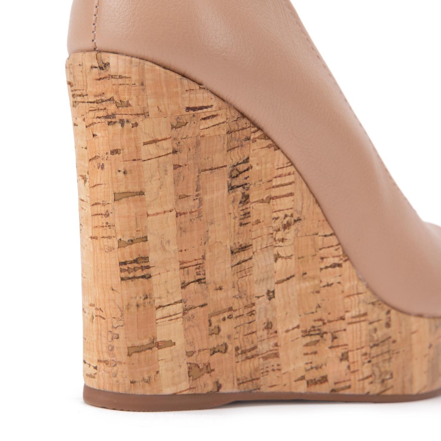 Zapato de cuero mujer Gacel Nude Pippa-3