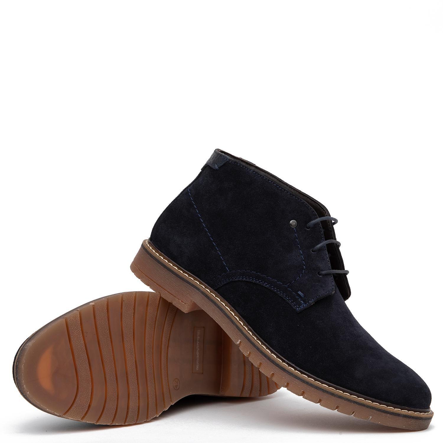 Botin de cuero hombre Guante marino Albany-3