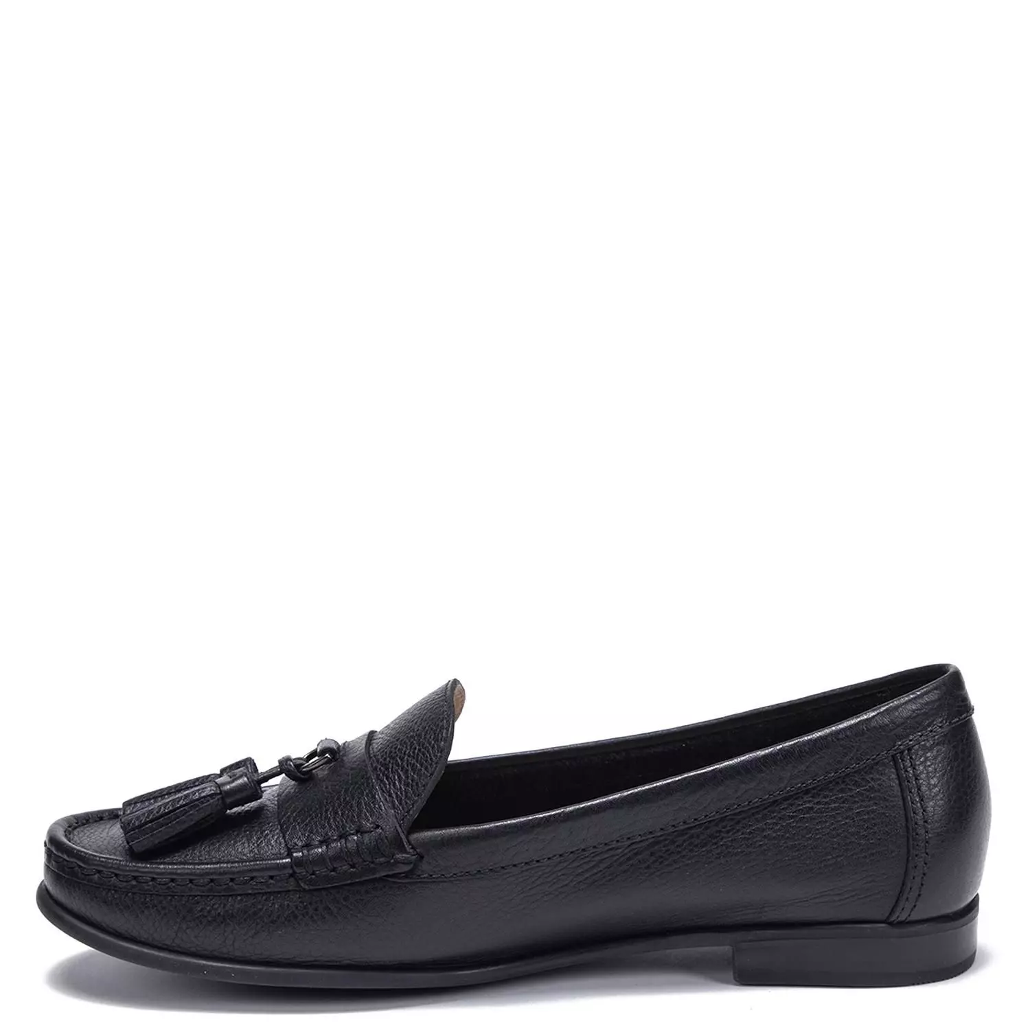 Mocasin de cuero mujer Gacel negro Siri 0661438-2