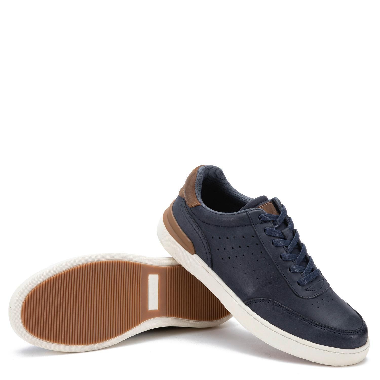 Zapatilla de cuero hombre Guante marino Noto-3