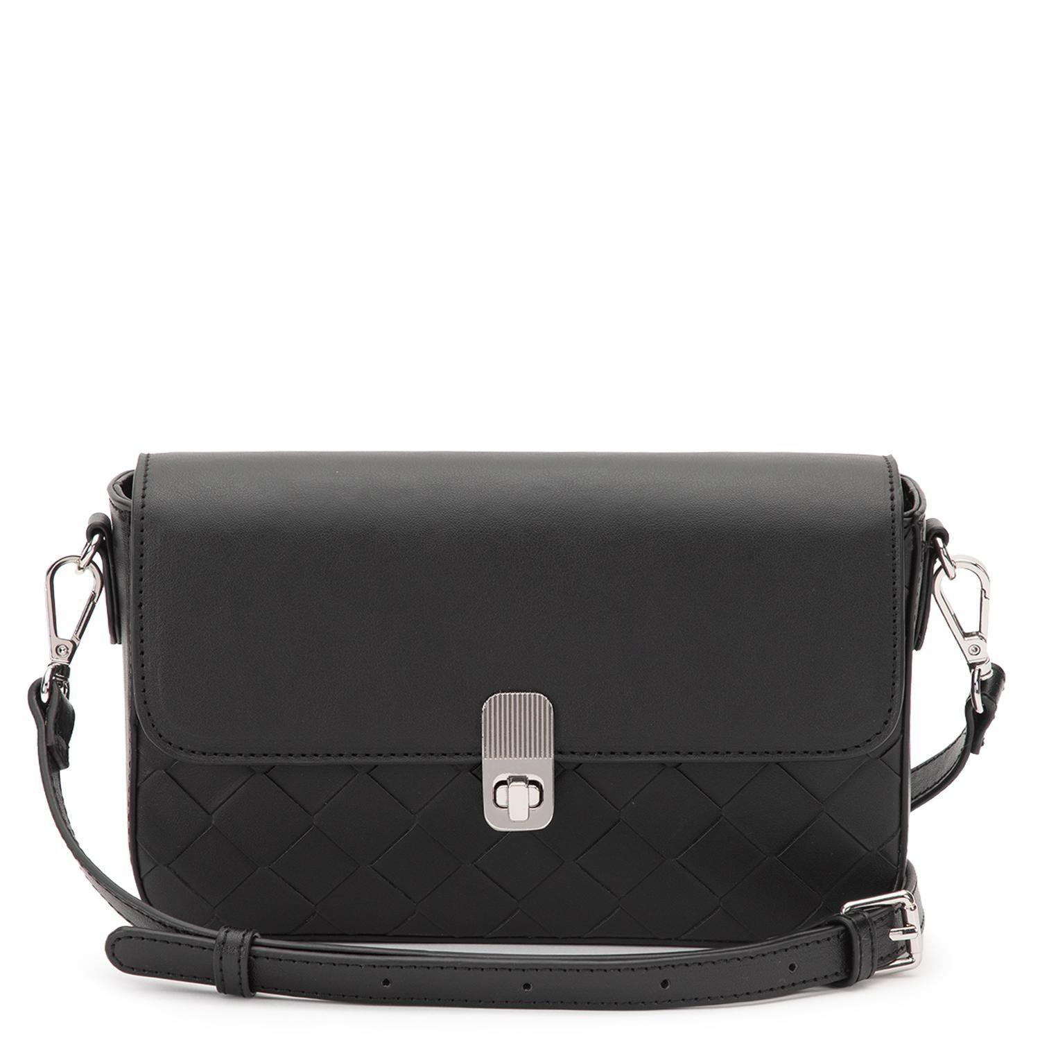 Cartera mujer Gacel negro bandolera pequeña-0