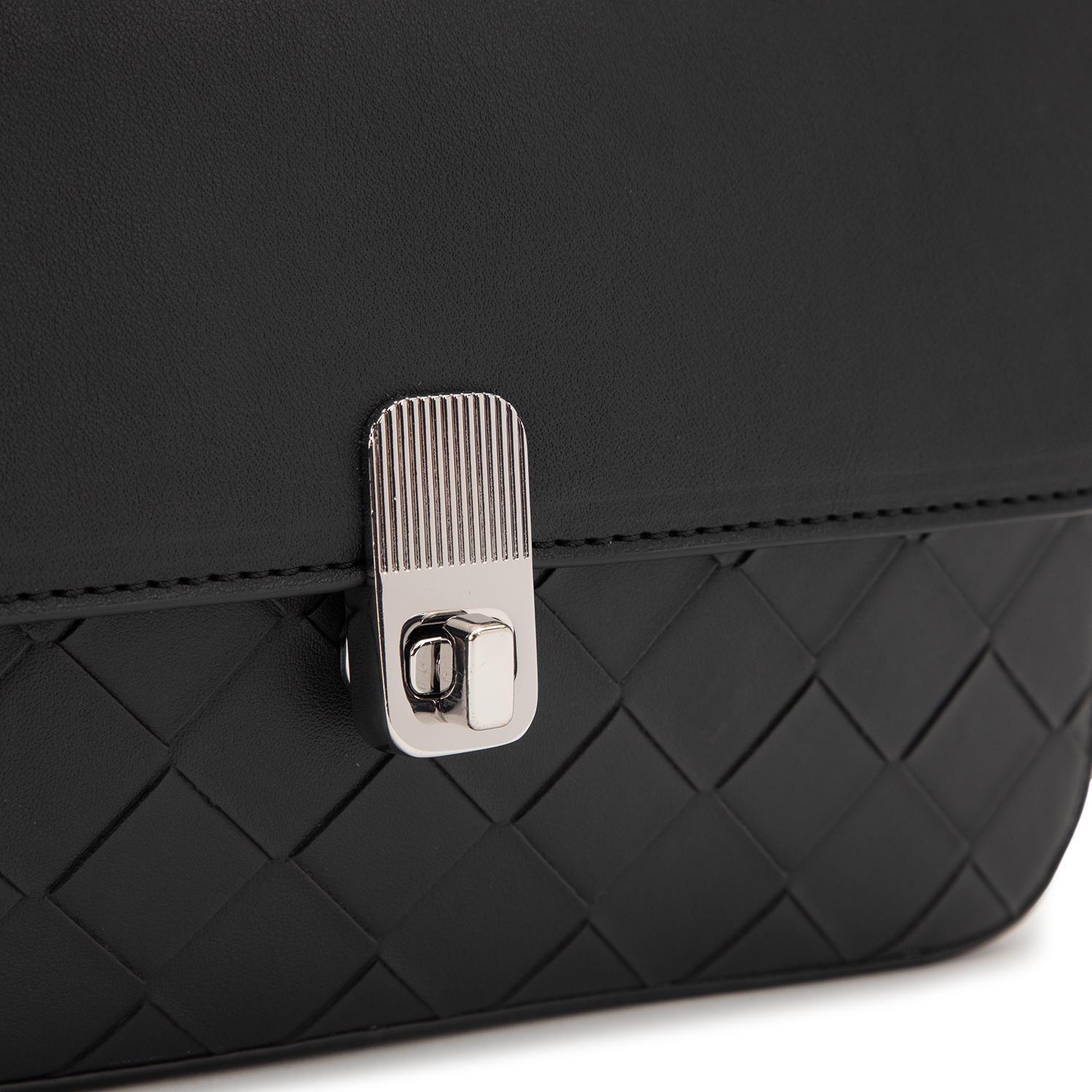 Cartera mujer Gacel negro bandolera pequeña-5
