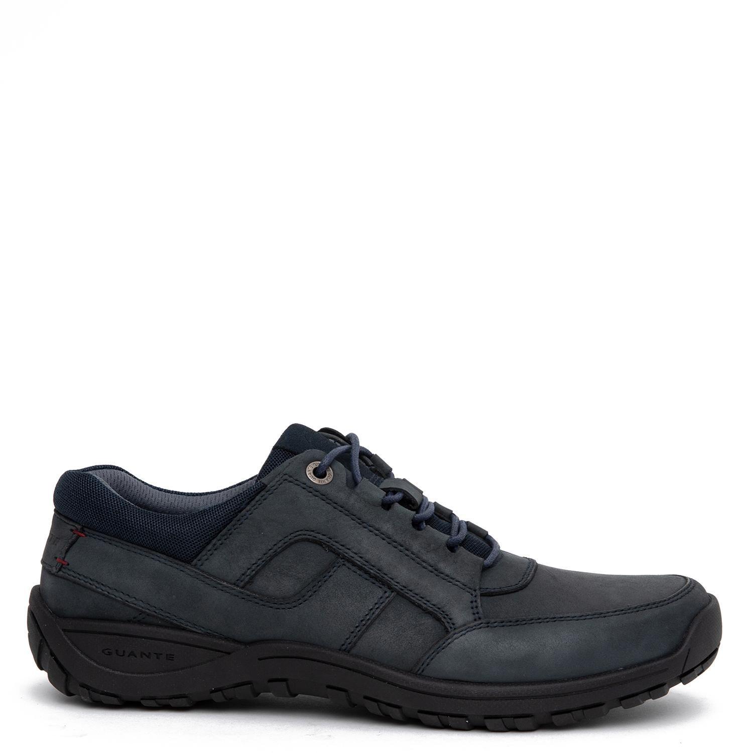 Zapato de cuero hombre Guante azul Cowell-0